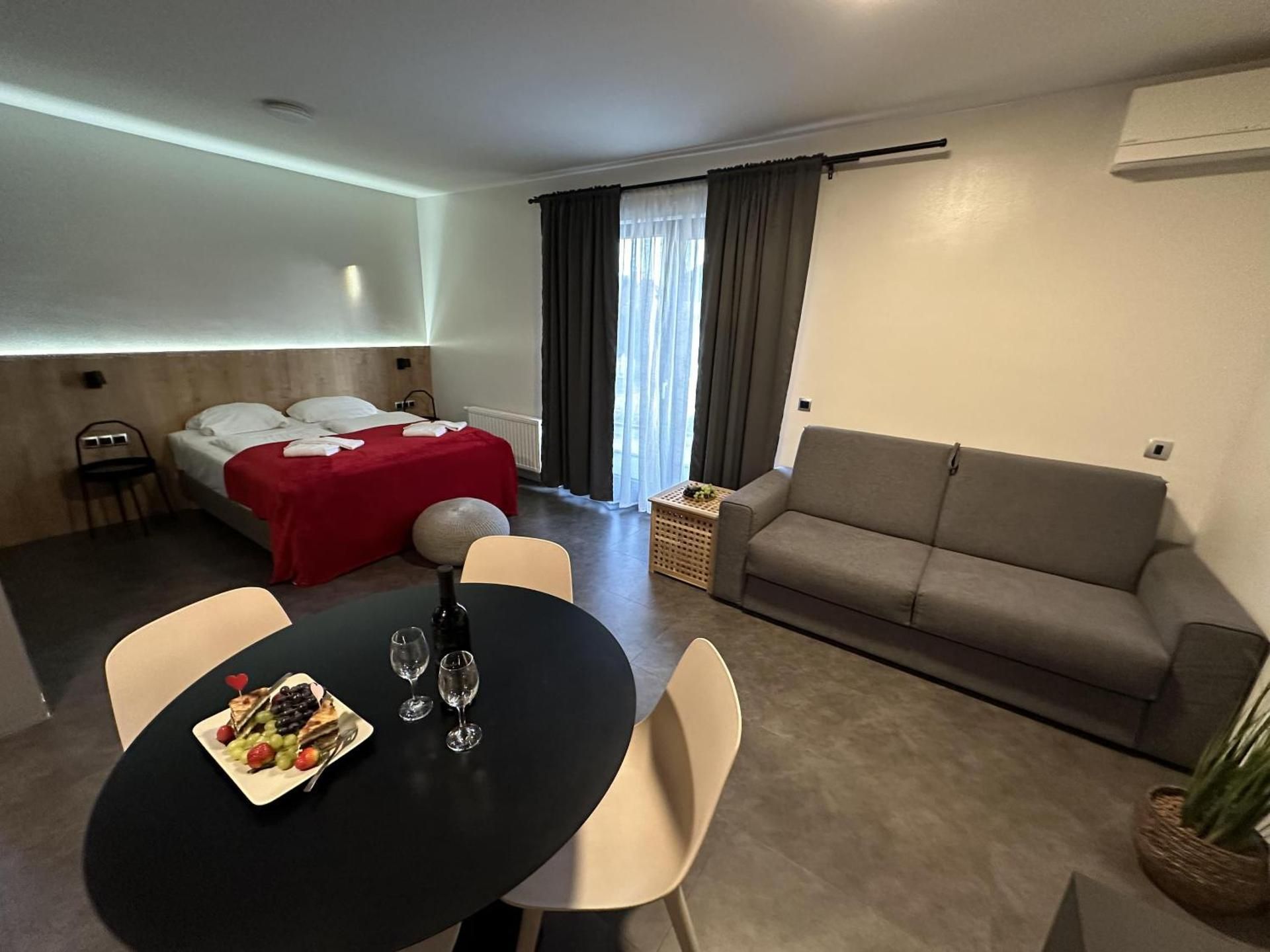 Studio Apartment with Balcony