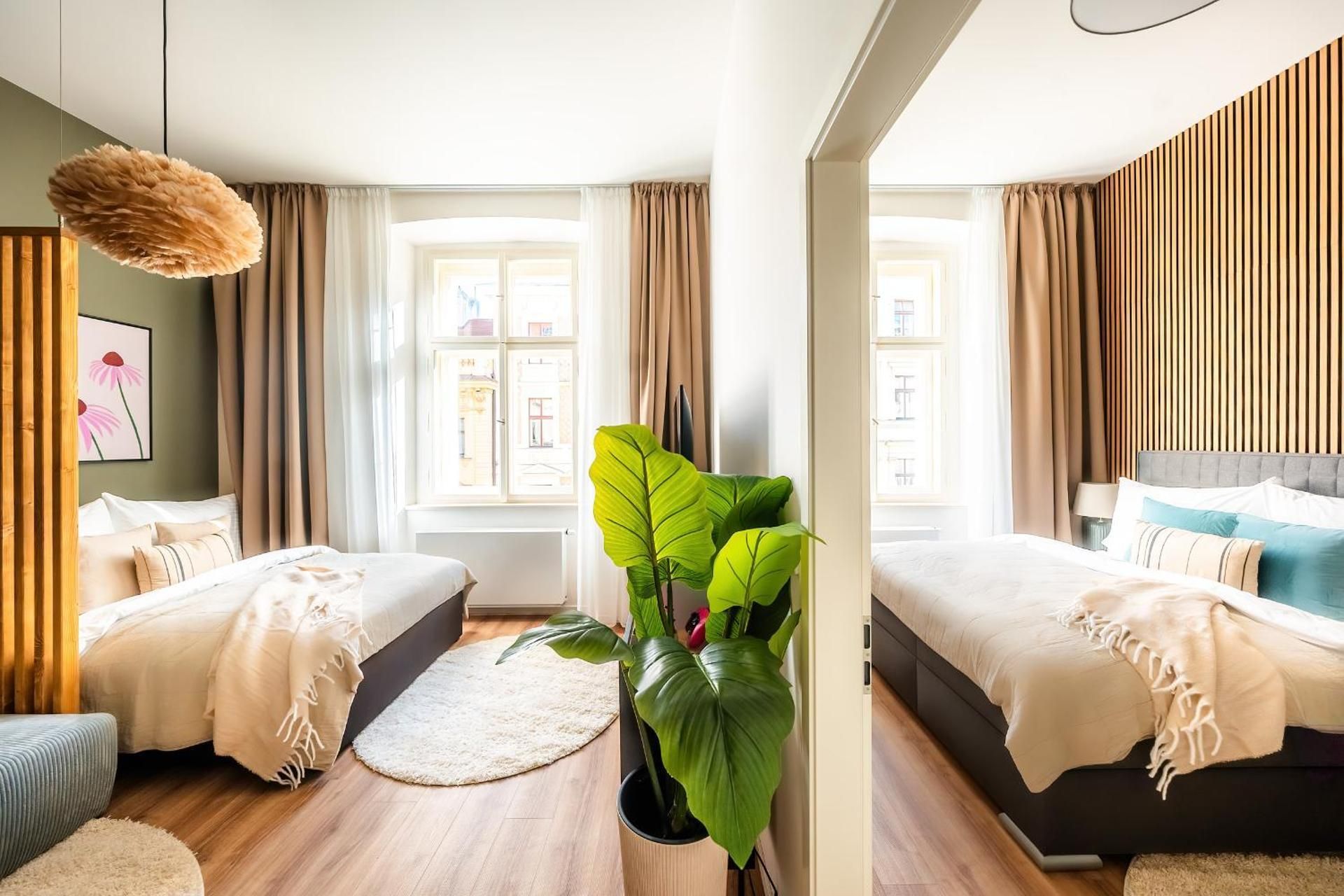 Wenceslas sq SOHO Boutique Hotel & Premium Suites Two-Bedroom Deluxe Apartment