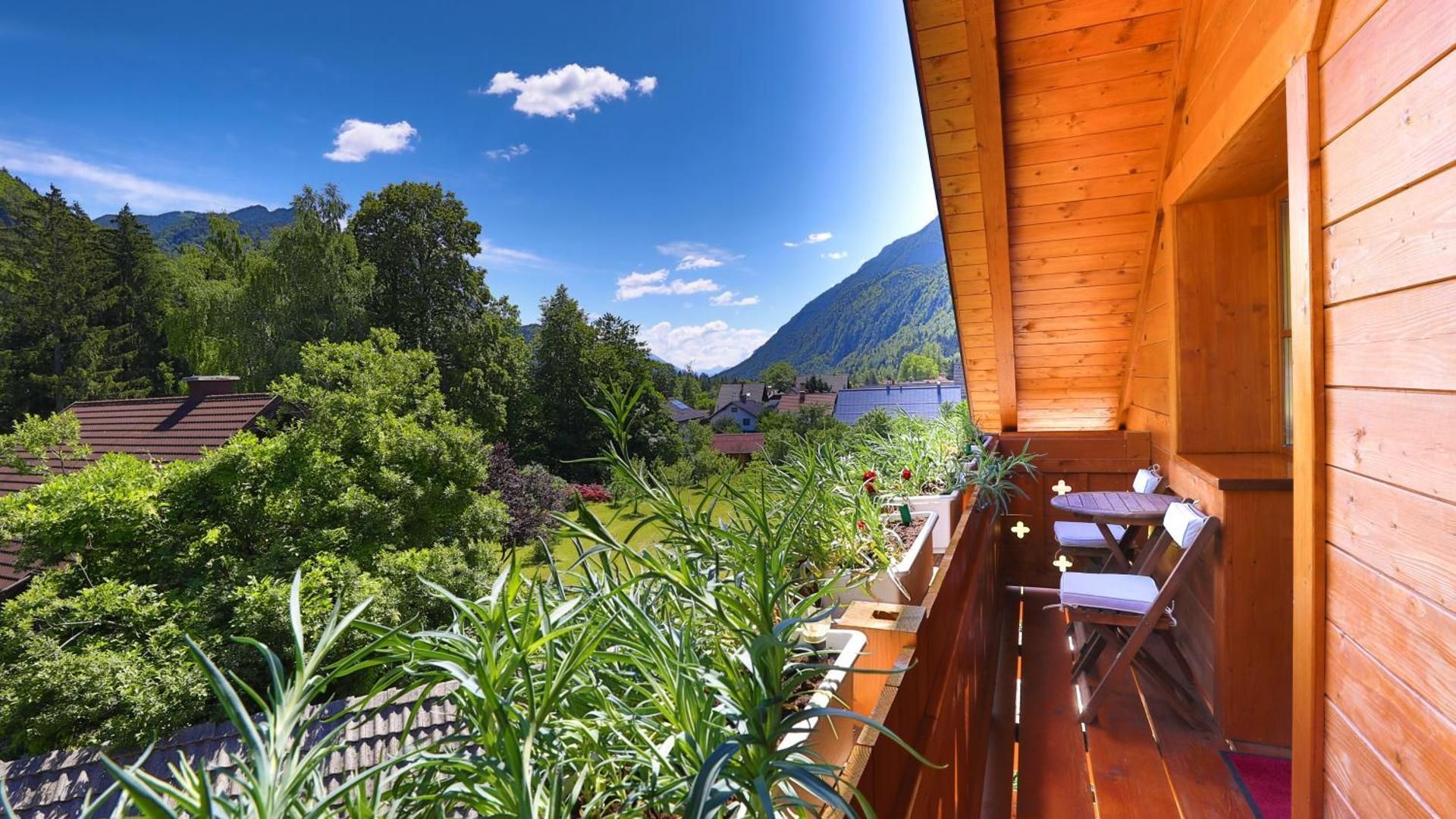 One-Bedroom Apartment with Balcony and Mountain View