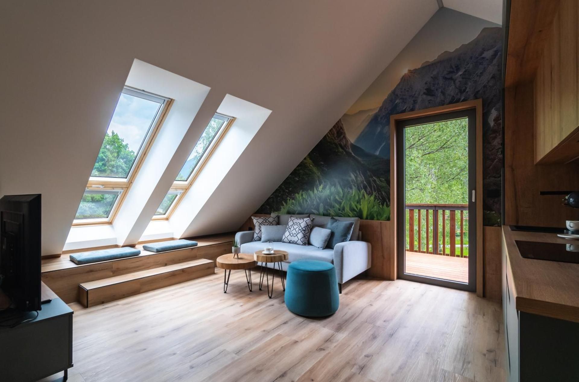 One-Bedroom Apartment with Balcony