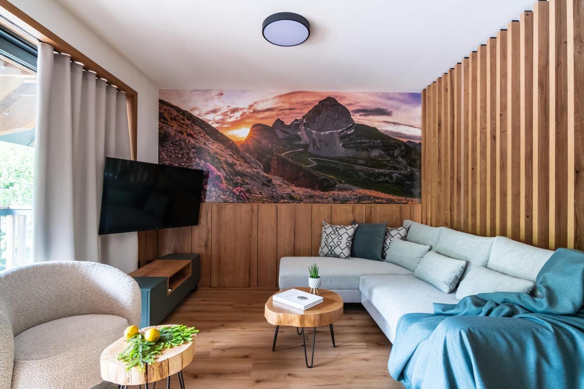 Two-Bedroom Family Apartment with Balcony