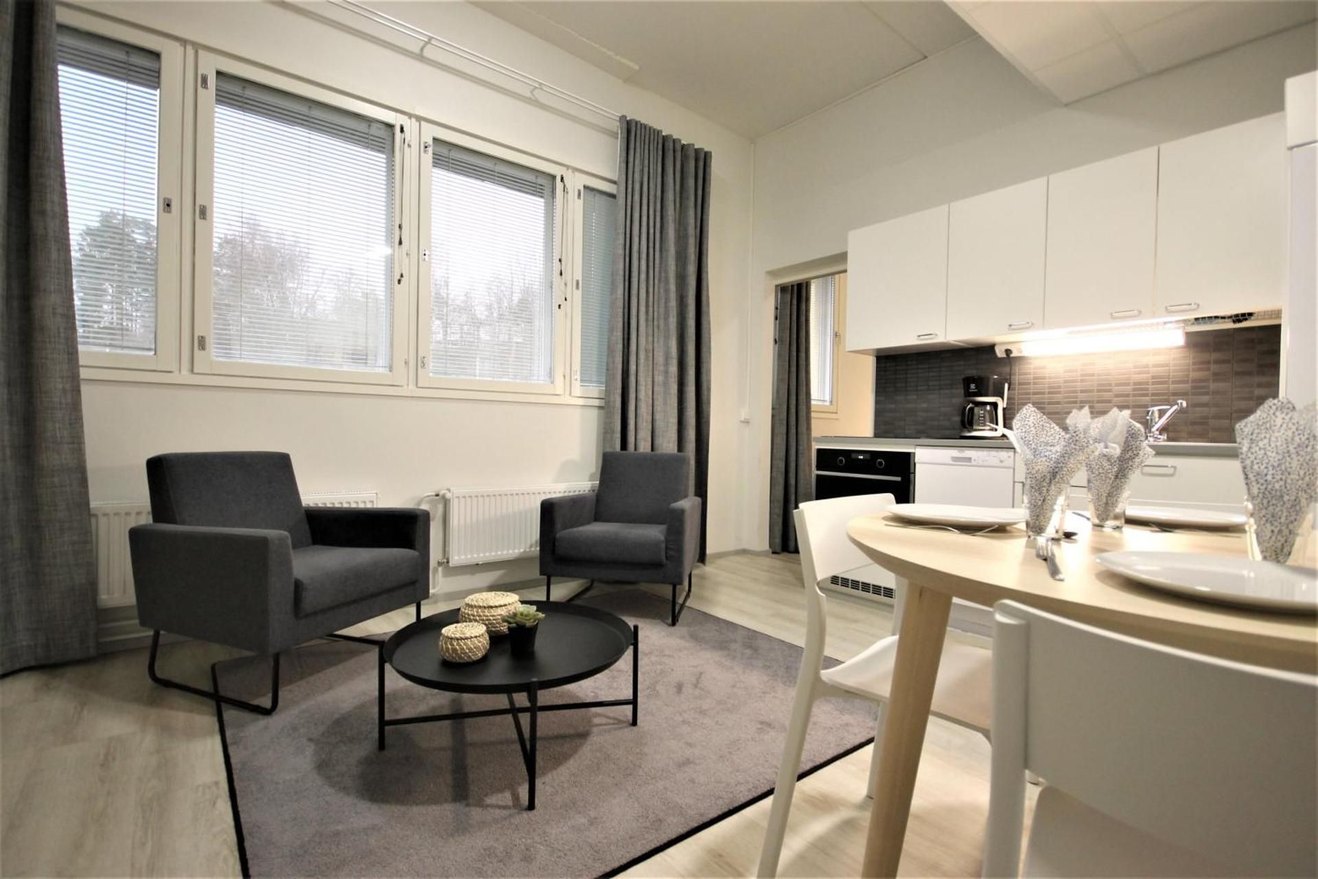 One-Bedroom Apartment with View