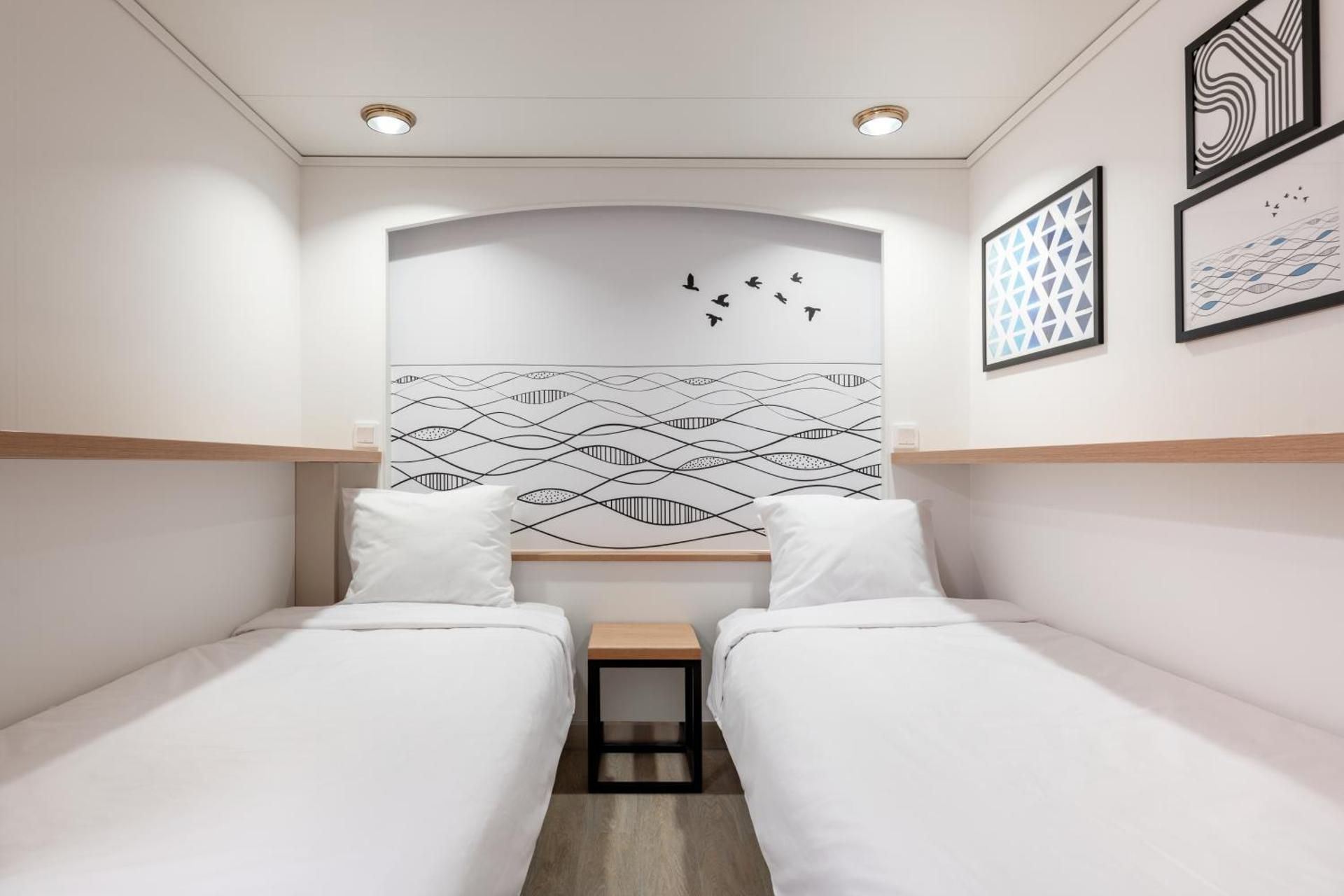 Standard inside cabin