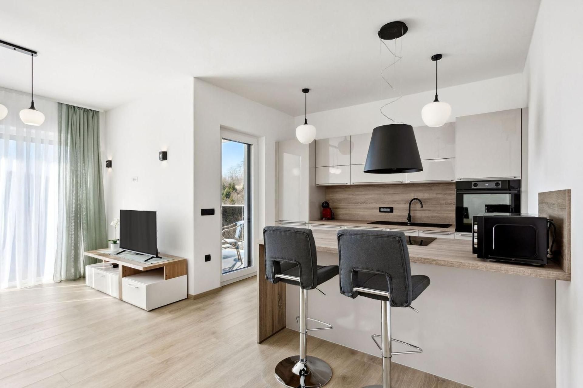 Apartment with View and Balcony