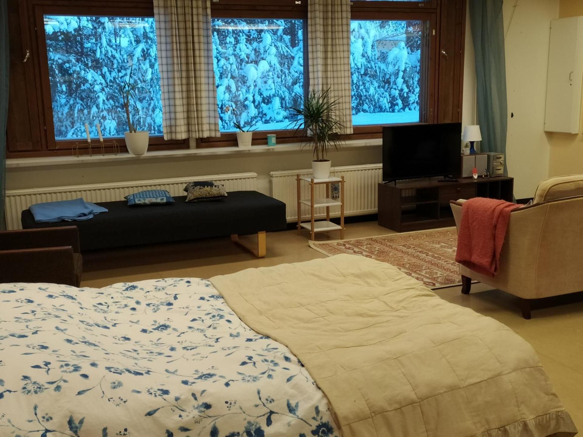 Family Room with Shared Bathroom