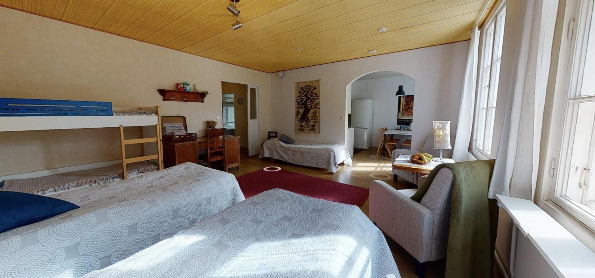 Family Room with Shared Bathroom