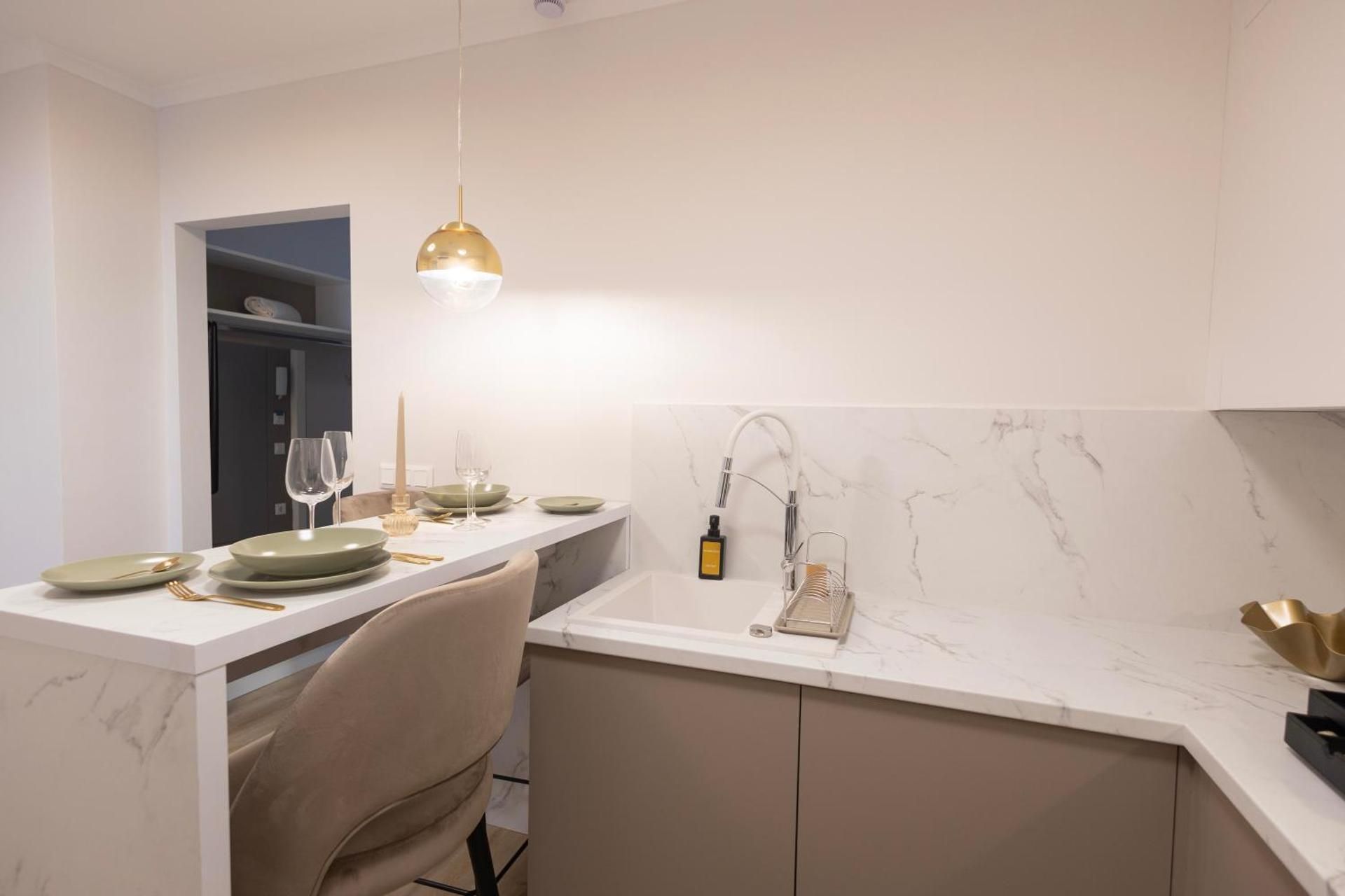 One-Bedroom Apartment with Terrace