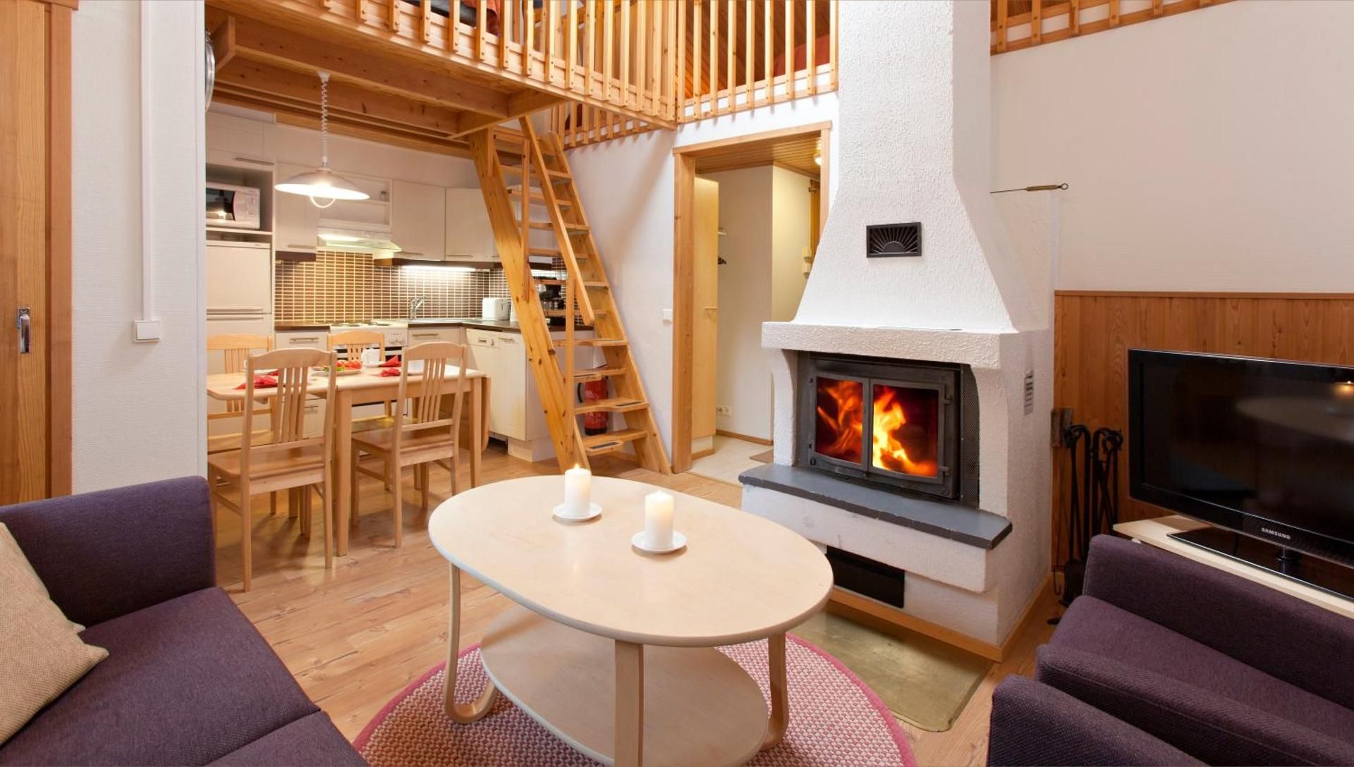 One-Bedroom Apartment with Sauna
