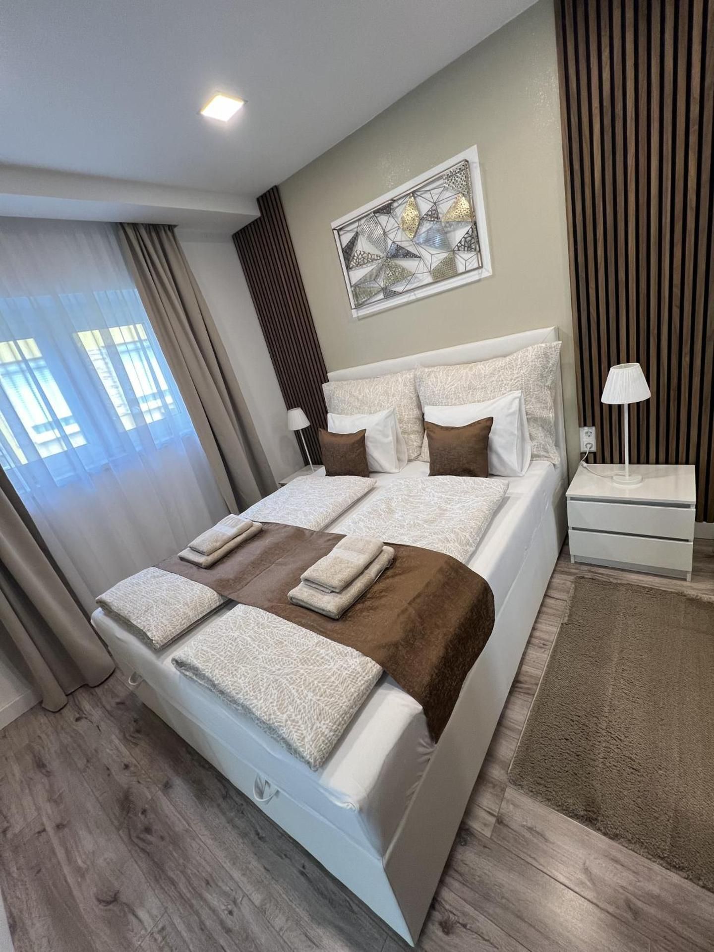 One-Bedroom Apartment with Garden View
