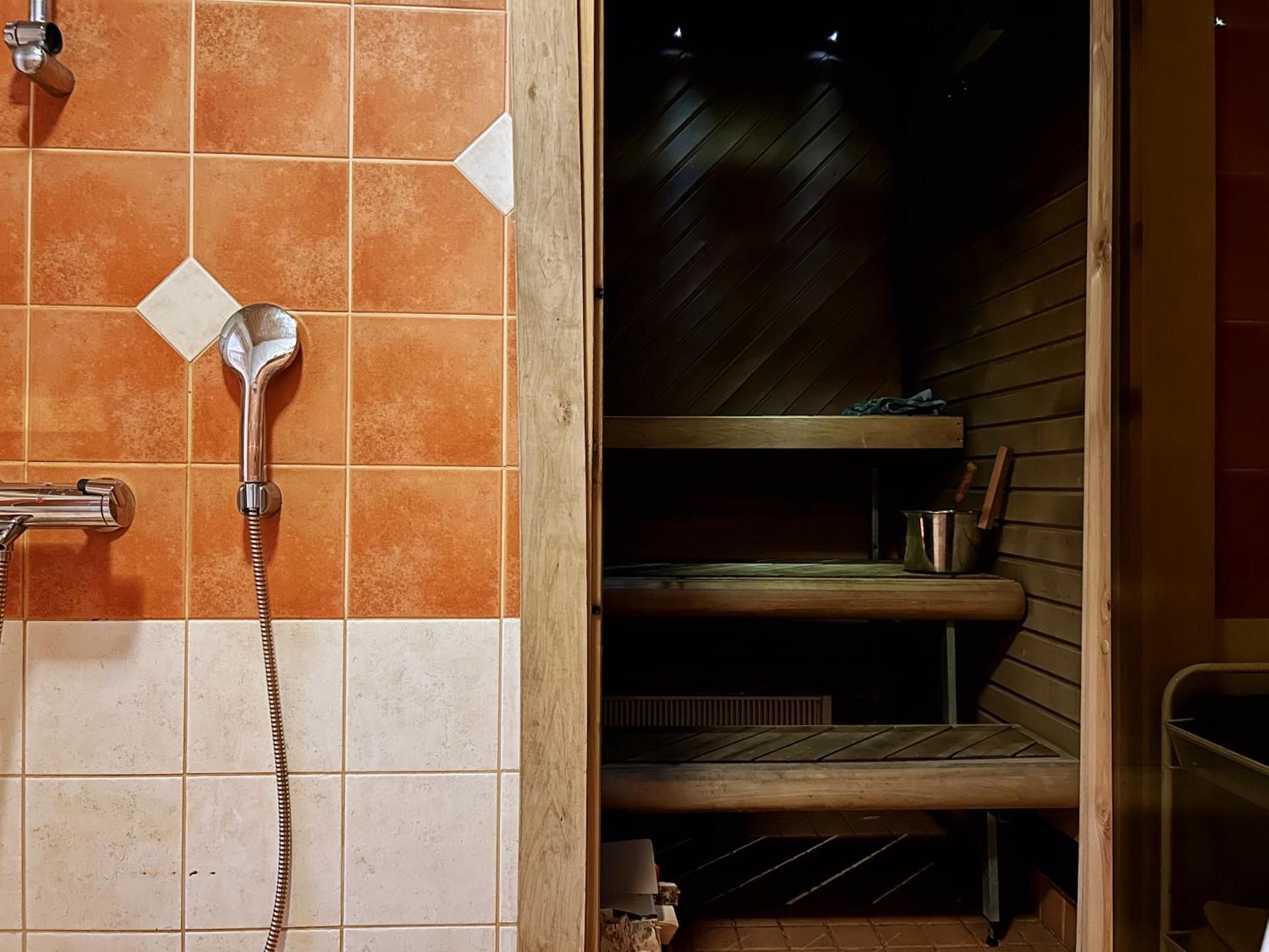 Family Room with Sauna