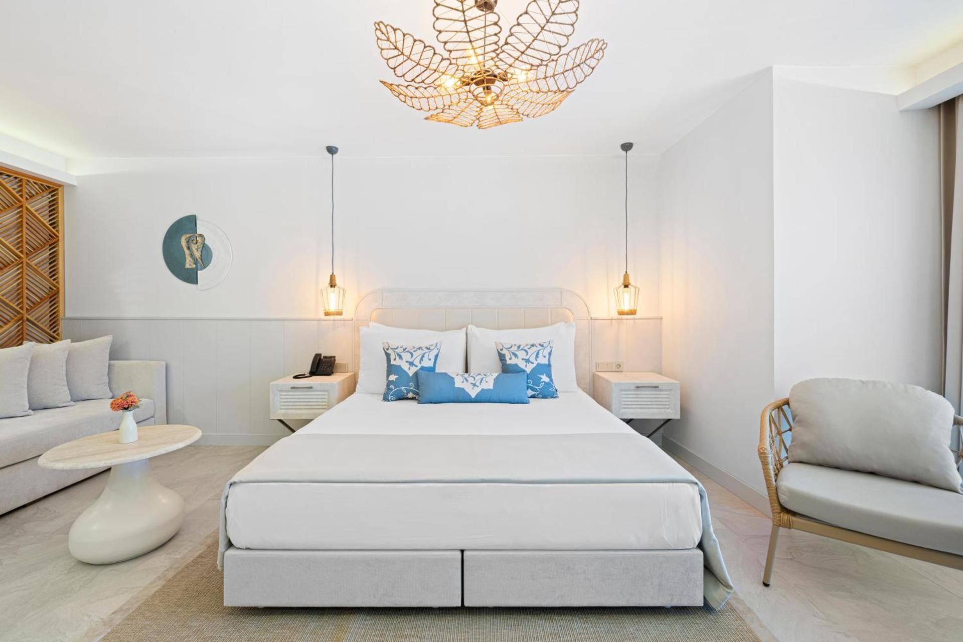 Double or Twin Room with Partial Sea View