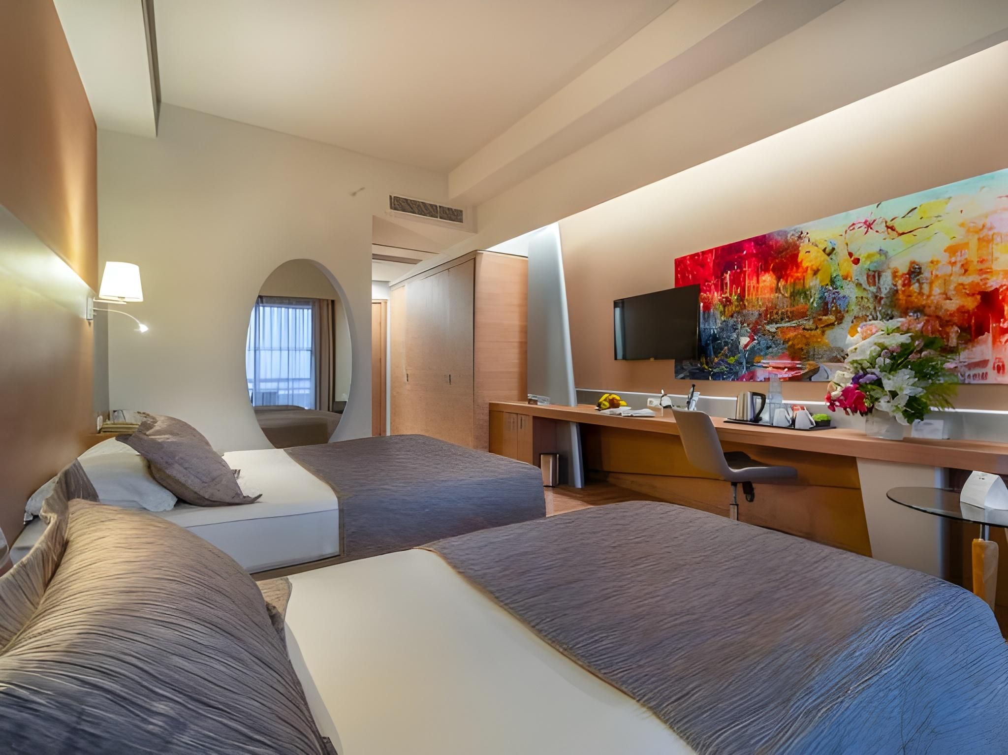 Superior City View Double Room with Balcony