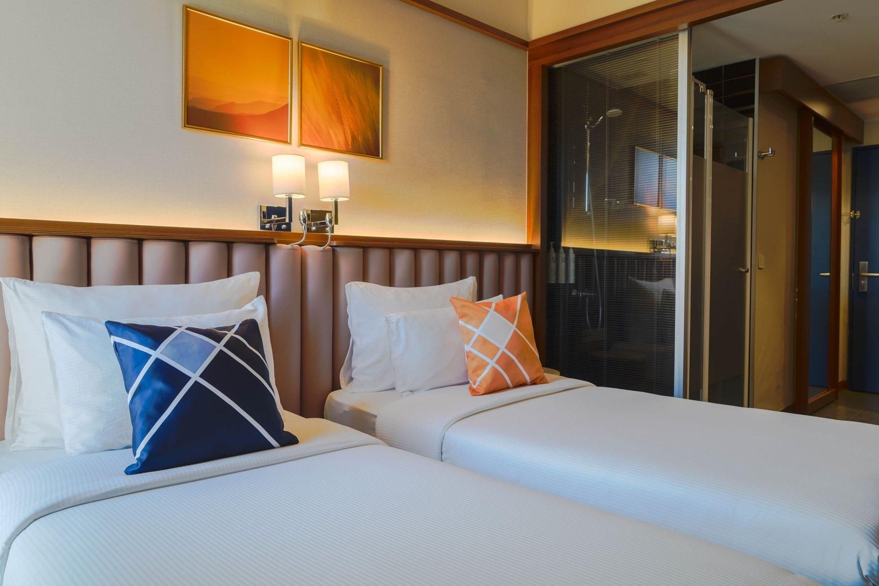 Four Points Flex by Sheraton Bursa Nilüfer Standard Twin Room, Guest room, 2 Twin, Urban view