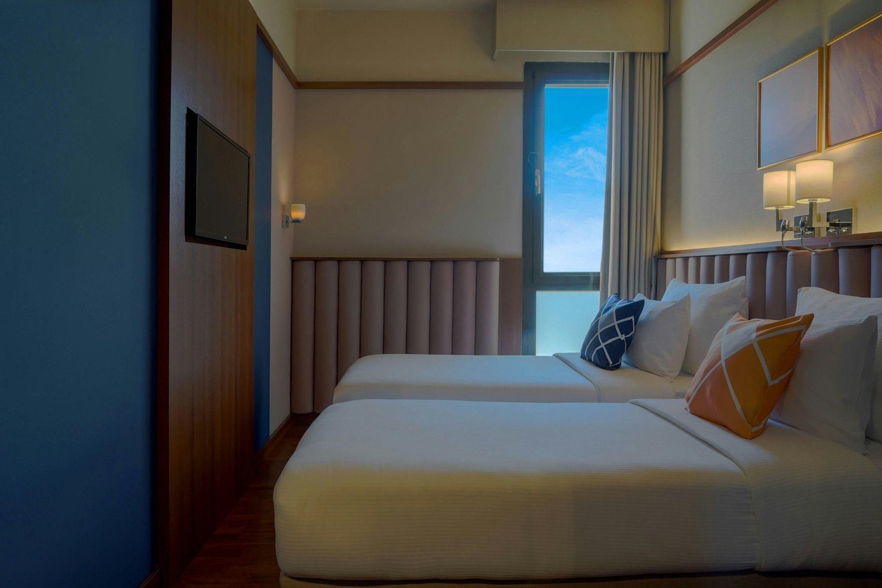 Four Points Flex by Sheraton Bursa Nilüfer Standard Twin Room, Guest room, 2 Twin, Urban view 2