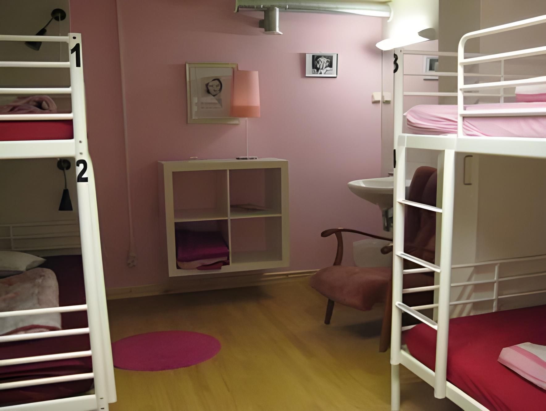 Bed in 4-Bed Female Dormitory Room