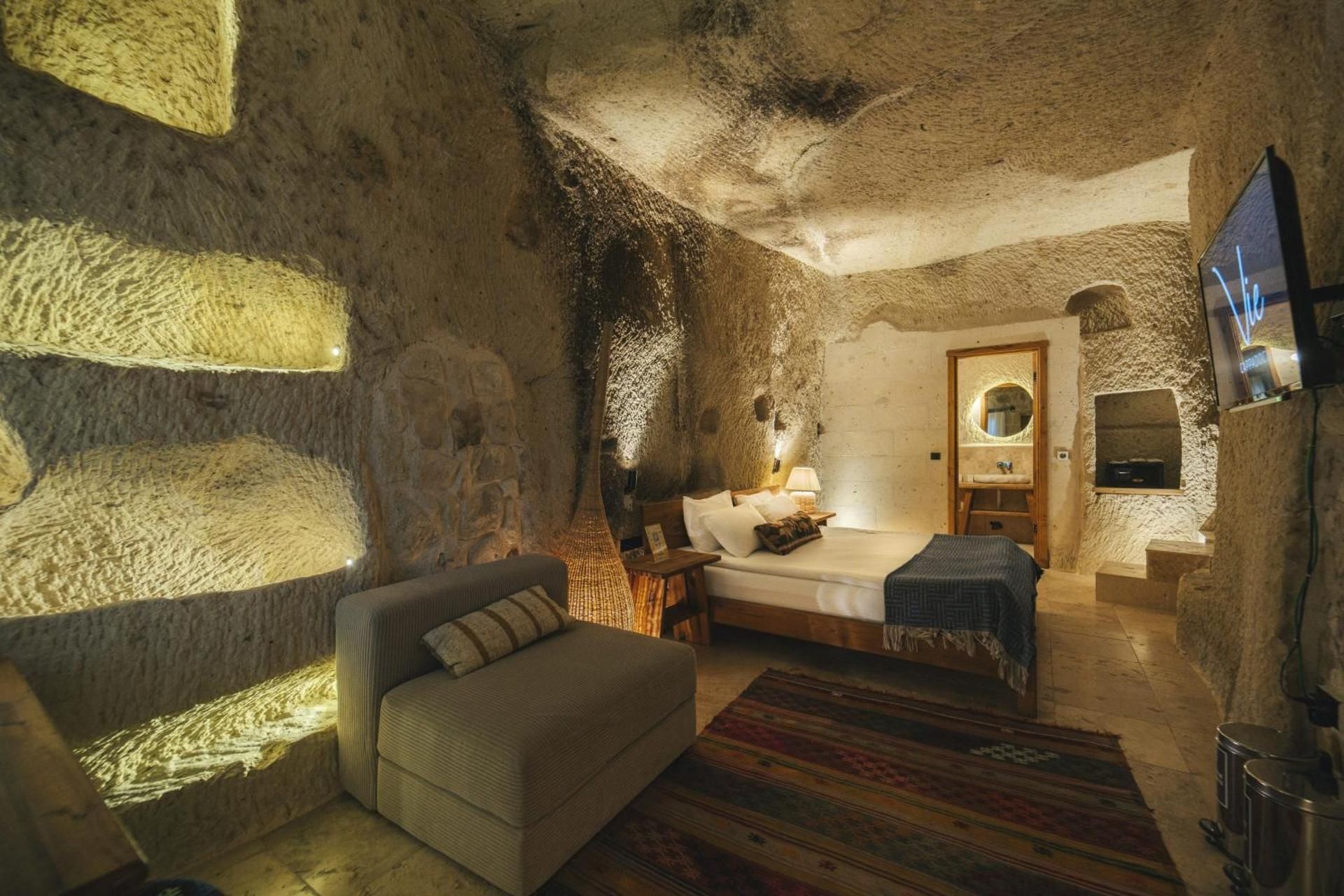 vie hotel cappadocia (ADULTS ONLY ) +18 Deluxe Double Room with Shower 3