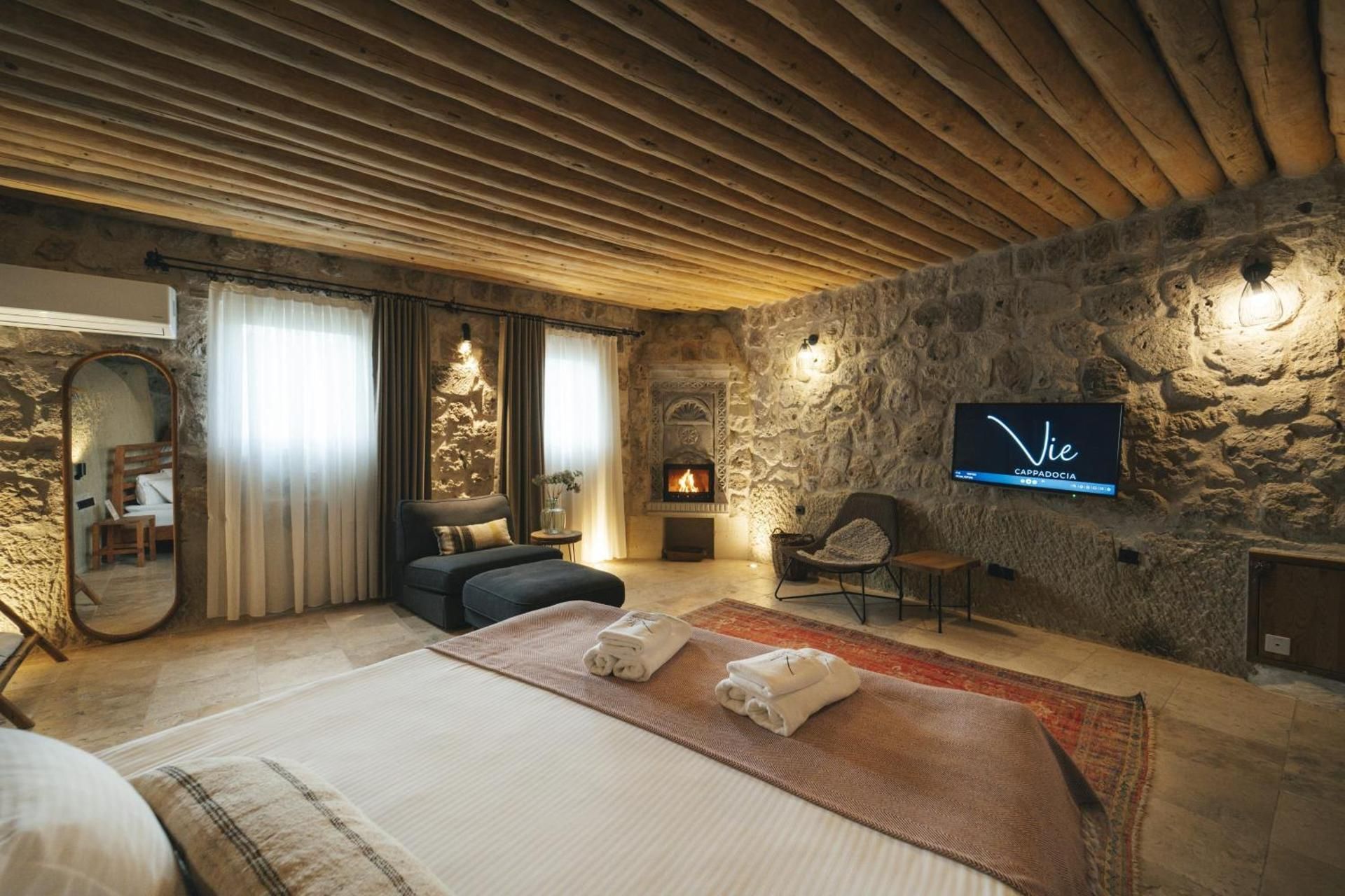 vie hotel cappadocia (ADULTS ONLY ) +18 Queen Room with Spa Bath 3