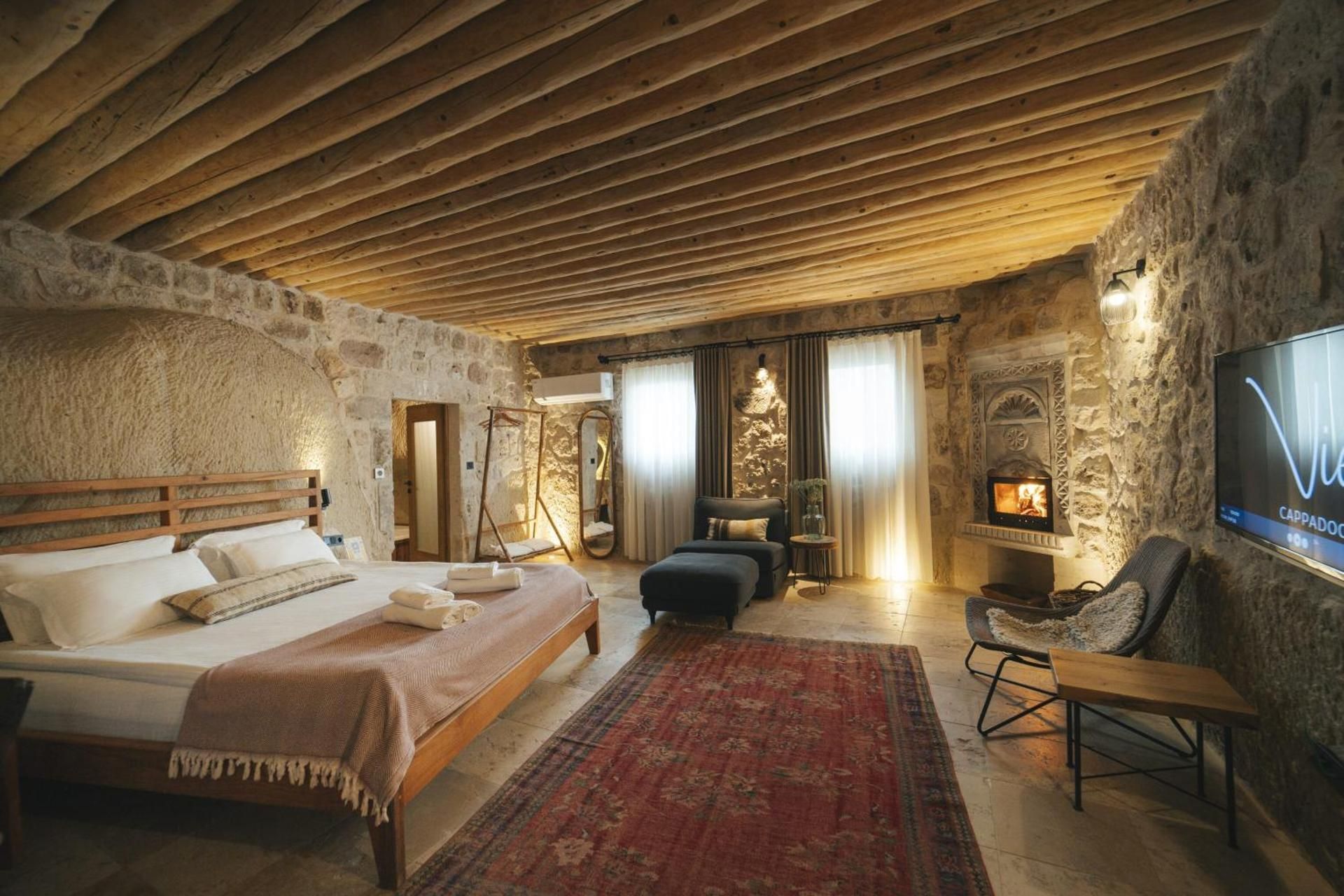 vie hotel cappadocia (ADULTS ONLY ) +18 Queen Room with Spa Bath
