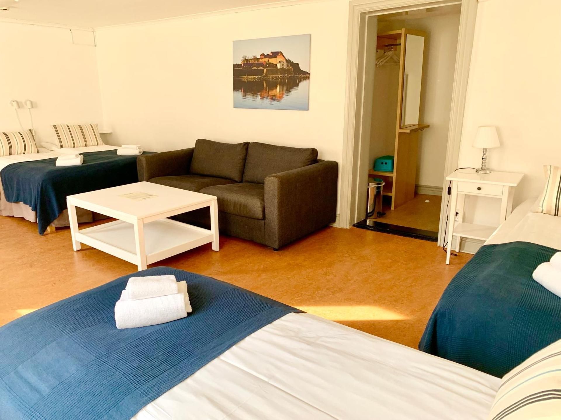 Family Room with Private Toilet and Shared Shower