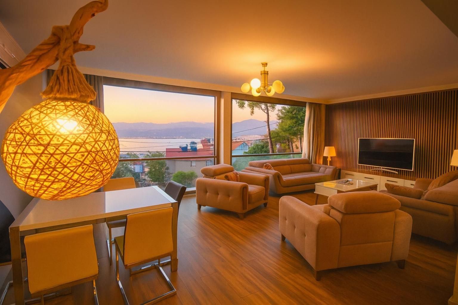 shared lounge/tv area