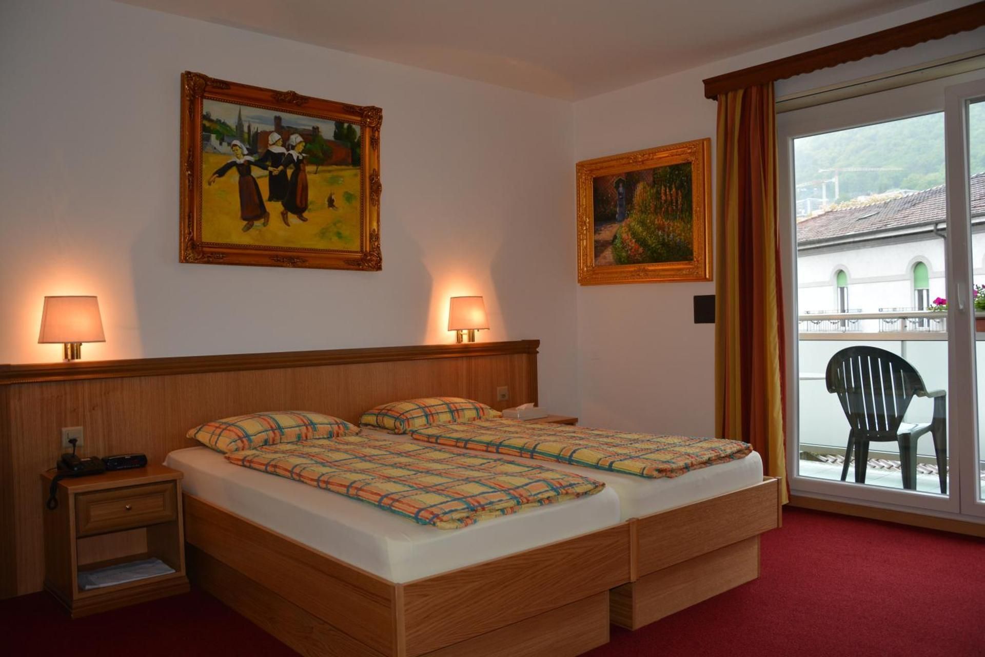 Hotel Dischma-NEW Standard Double Room with Balcony 2