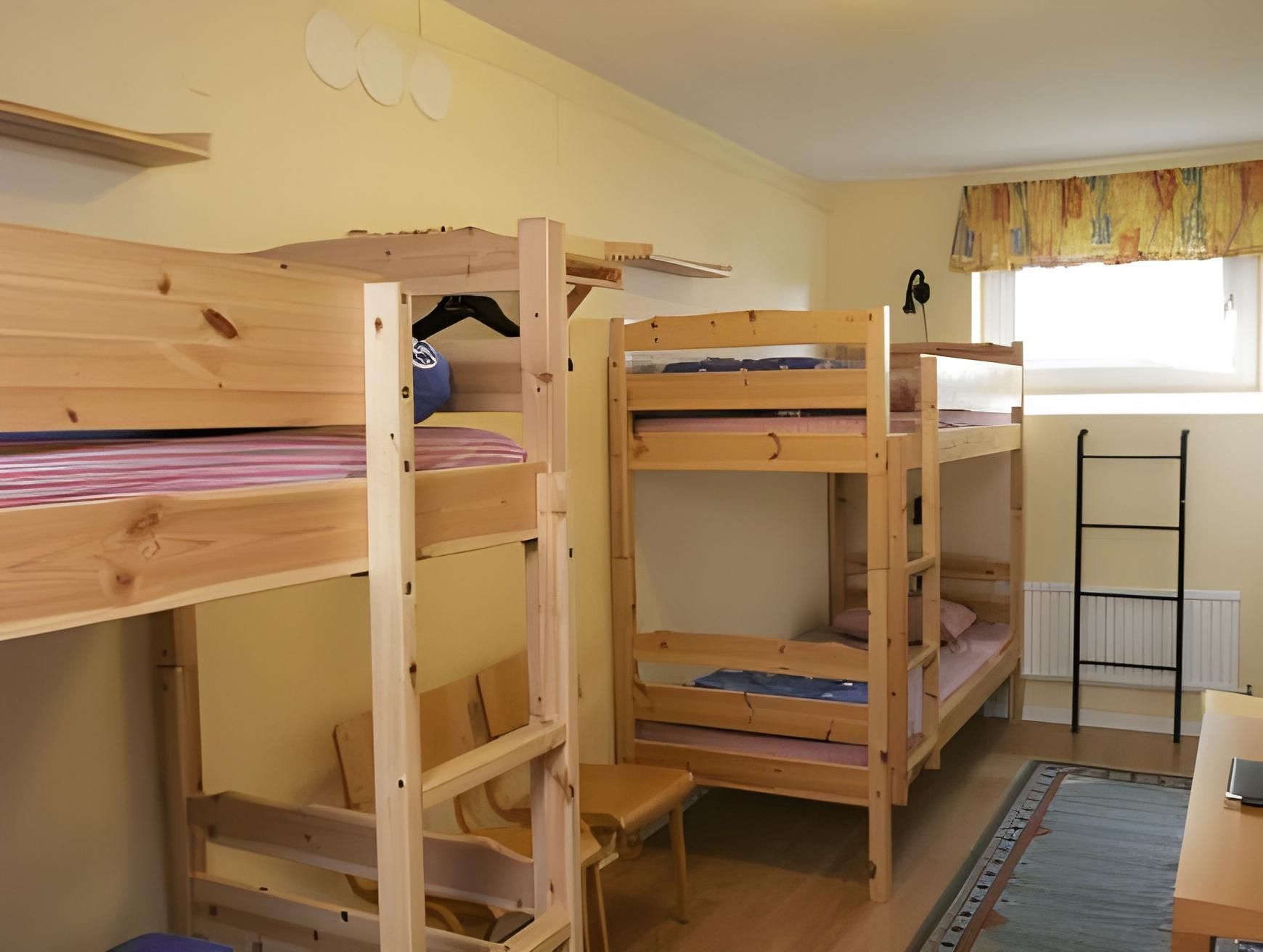 Vandrarhem Svanen Economy Quadruple Room with Shared Bathroom 3