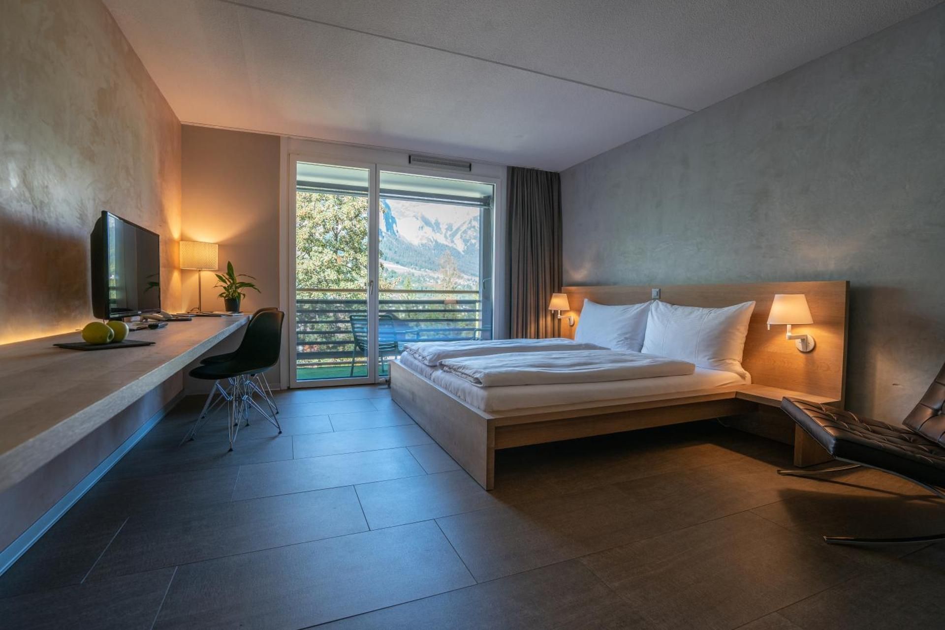 Superior Double Room with Balcony, indoor pool & sauna access