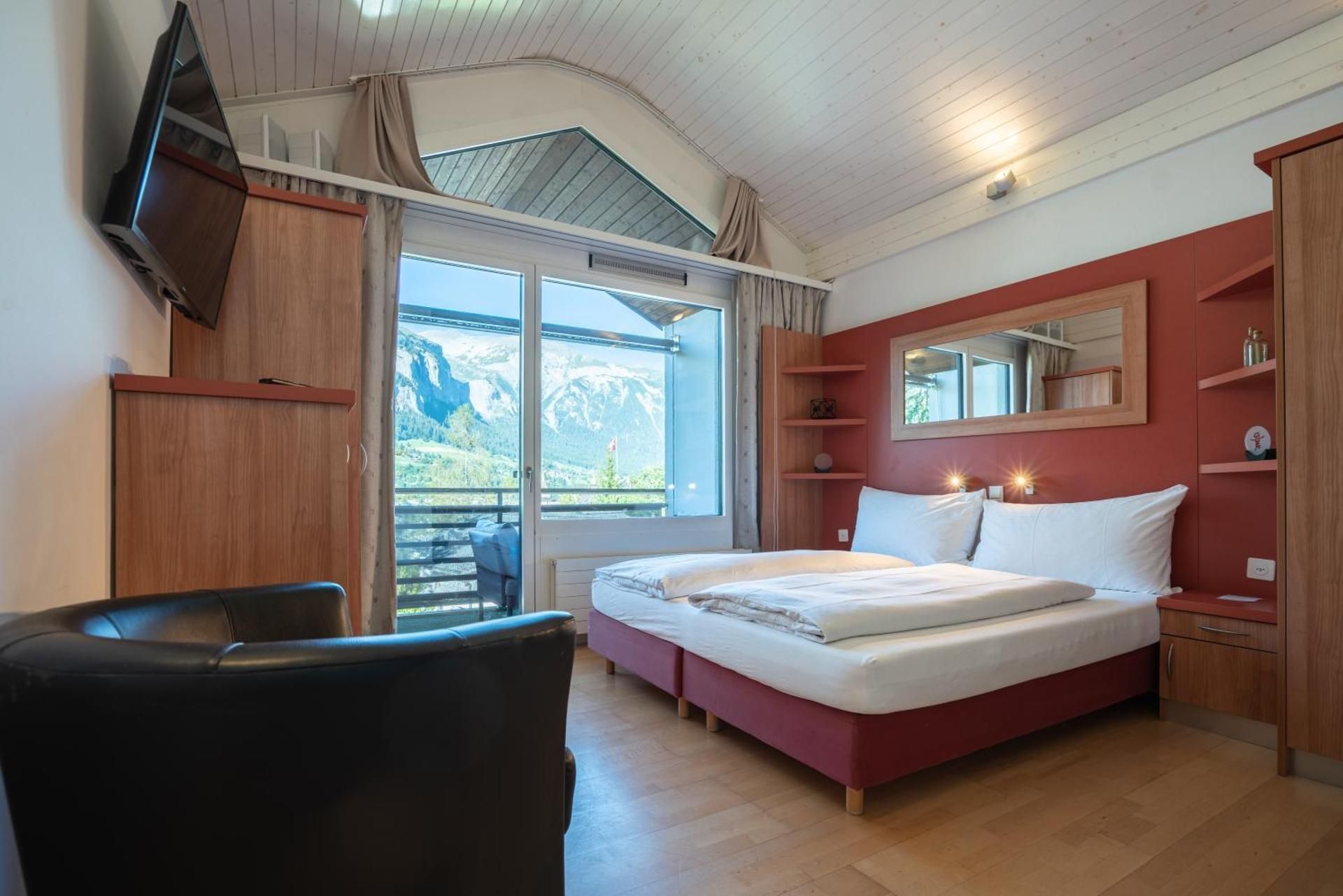 Comfort Double Room with Balcony, indoor pool & sauna access