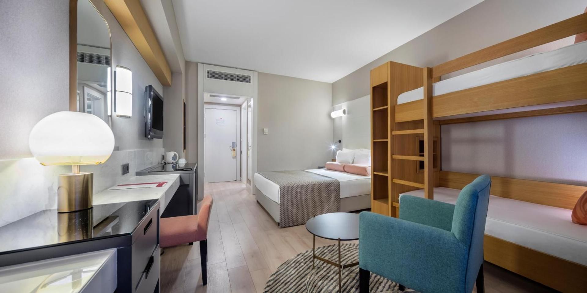 Trendy Aspendos Beach - All Inclusive Standard Family Room with Bunk Bed 3