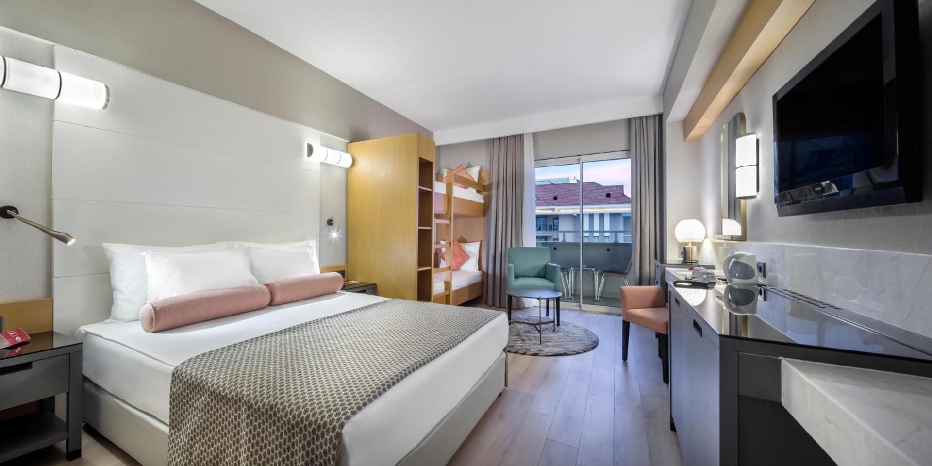 Trendy Aspendos Beach - All Inclusive Standard Family Room with Bunk Bed