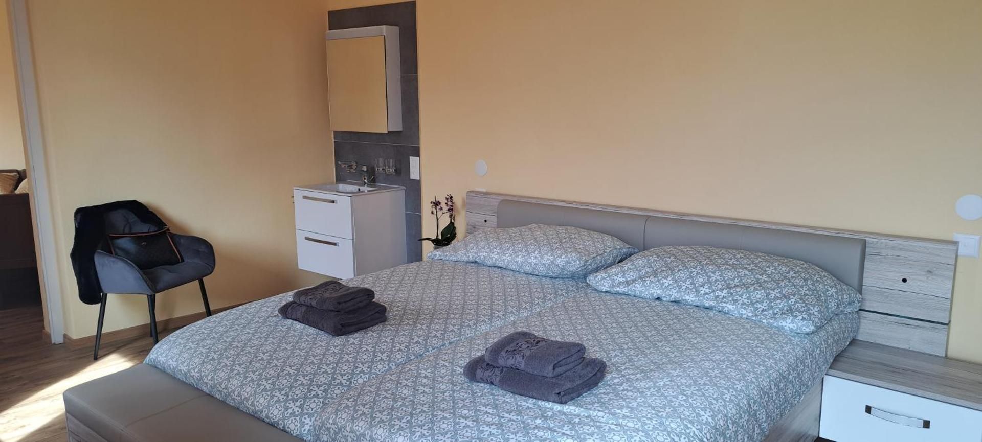 Family Room with Shared Bathroom