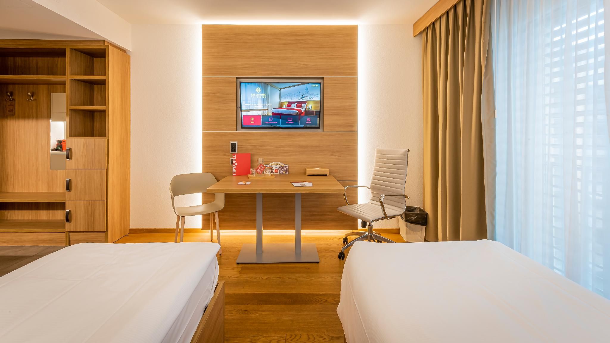 Courtyard Twin Room with Terrace