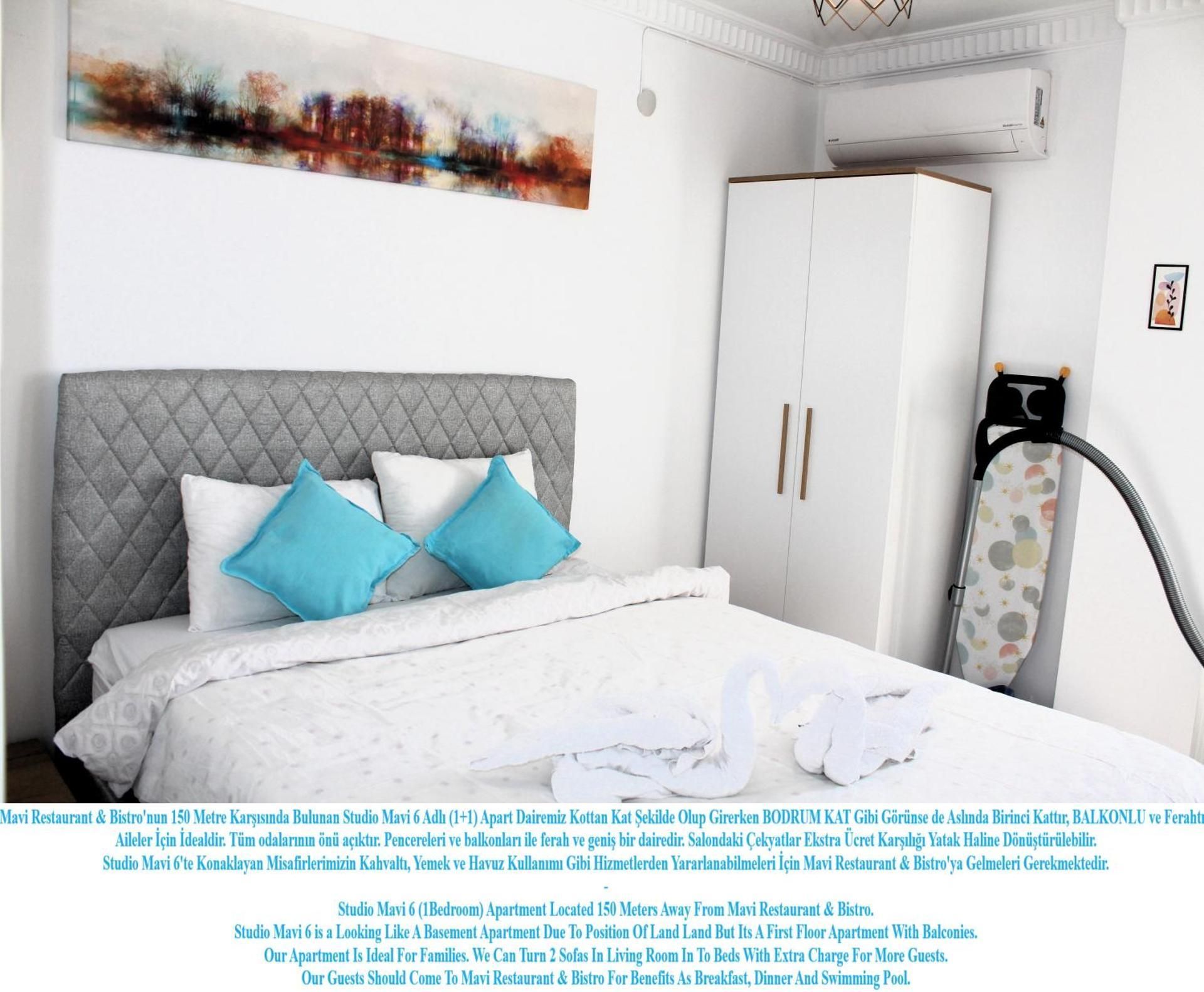 Mavi Restaurant & Apartments 2 One-Bedroom Apartment with Balcony