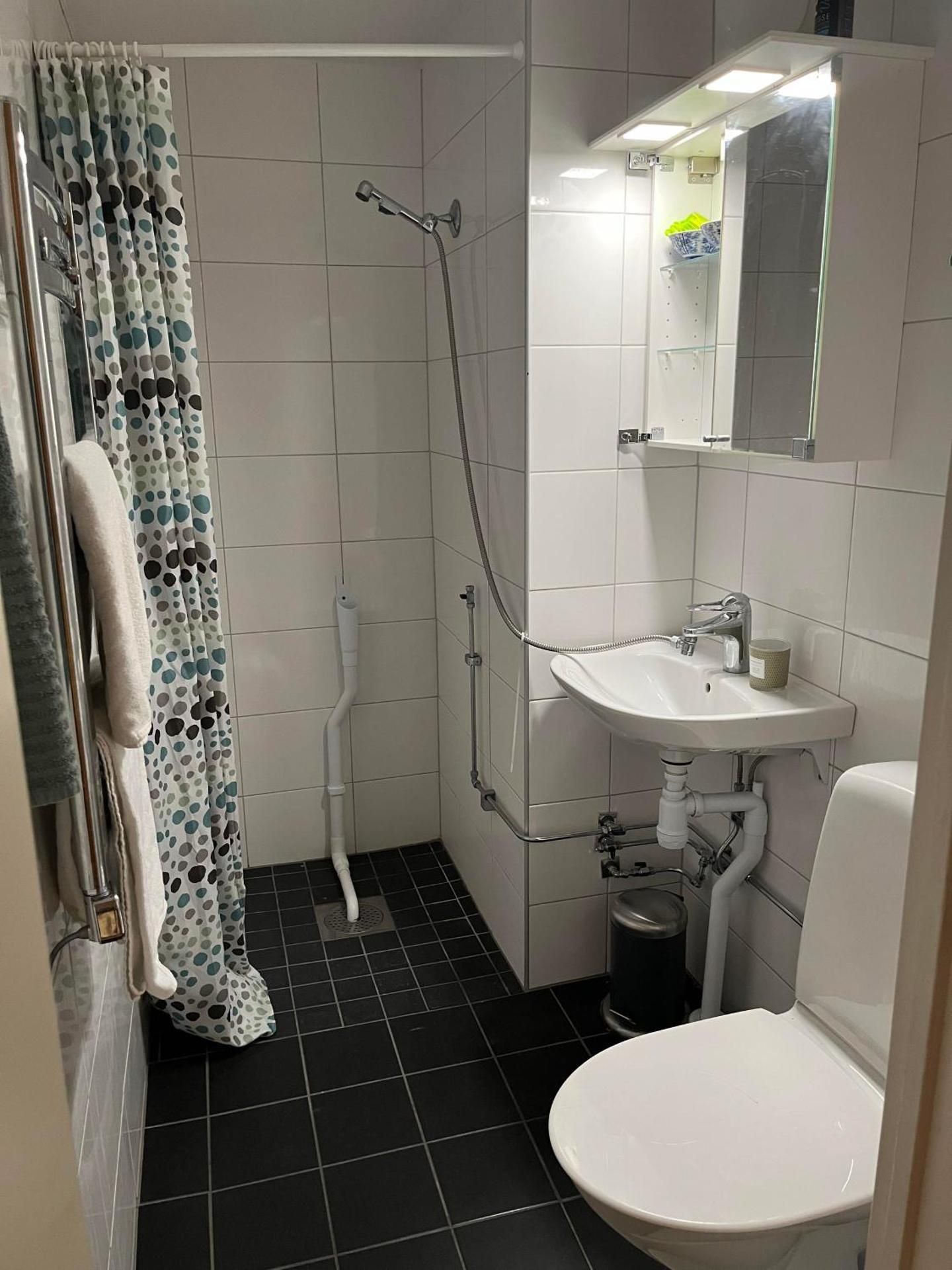 Apartment with Shower