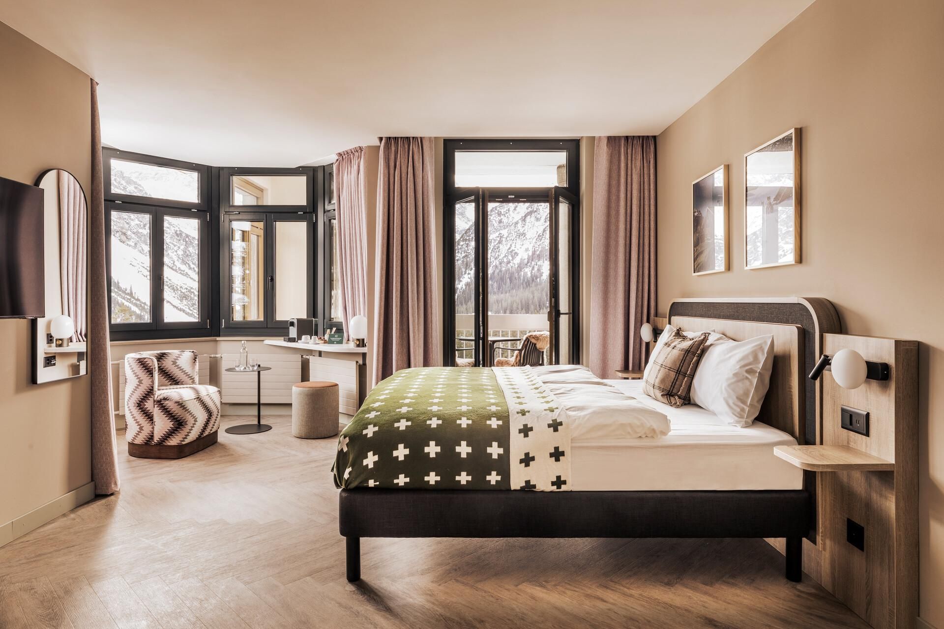 Hotel Altein Arosa, a Faern Collection Resort Deluxe Balcony
