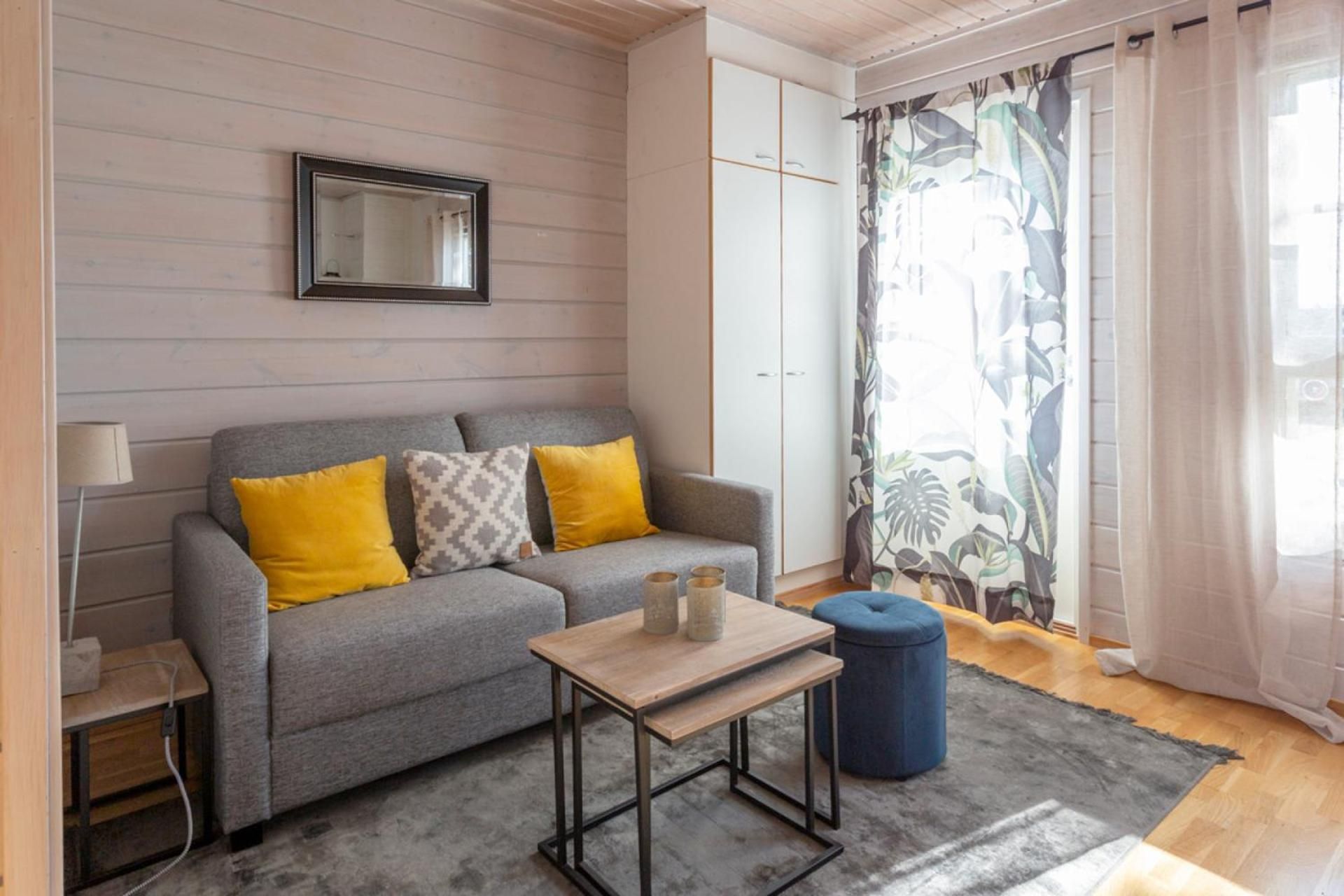 One-Bedroom Apartment with Sauna