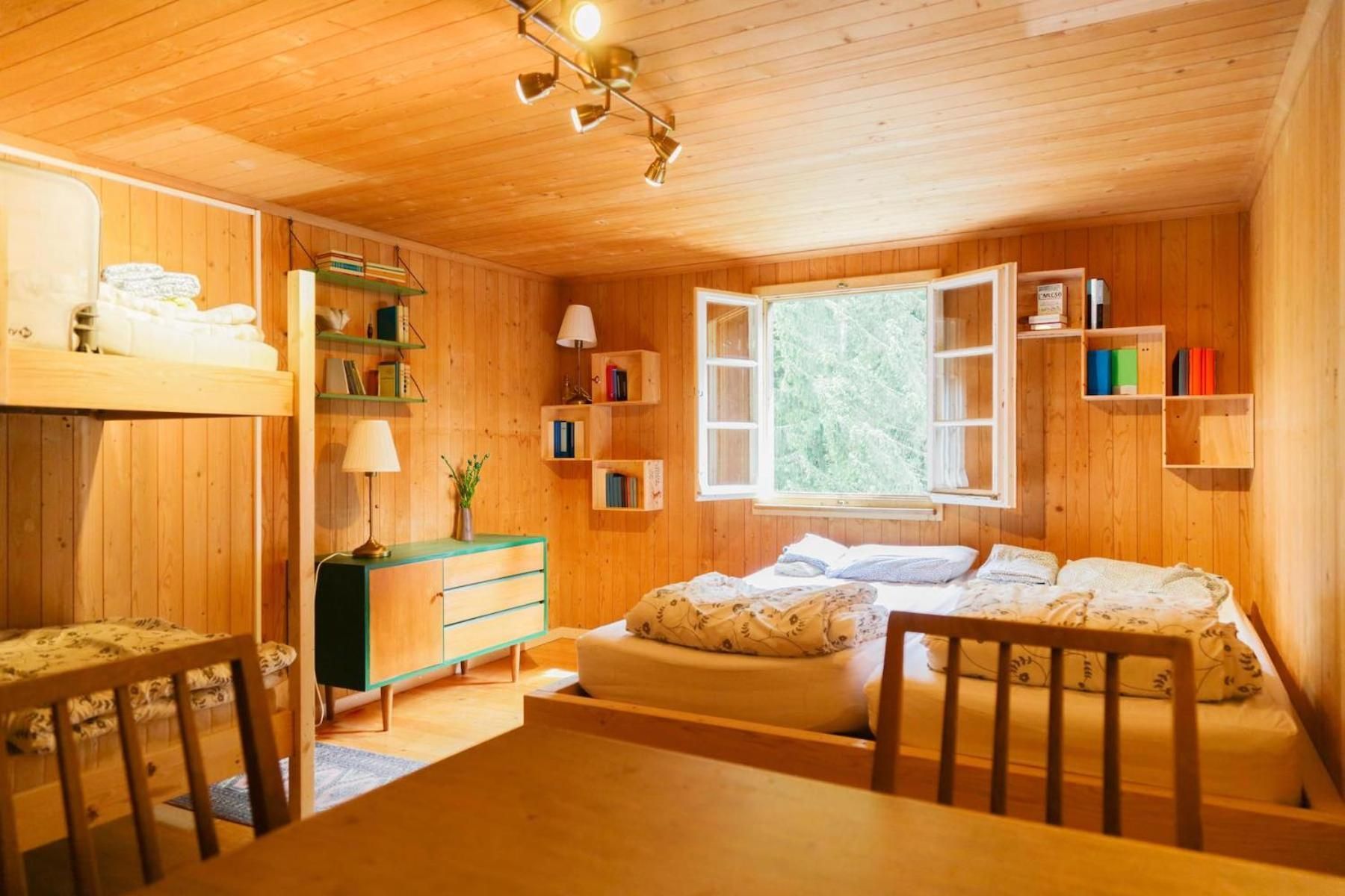 Family Room with Shared Bathroom