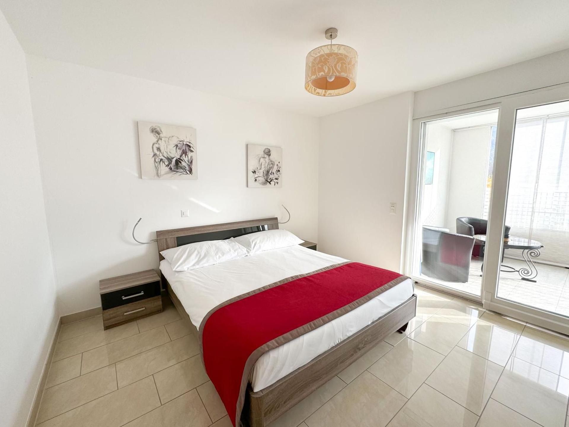 Hotel des Bains de Saillon One-Bedroom Apartment with Balcony