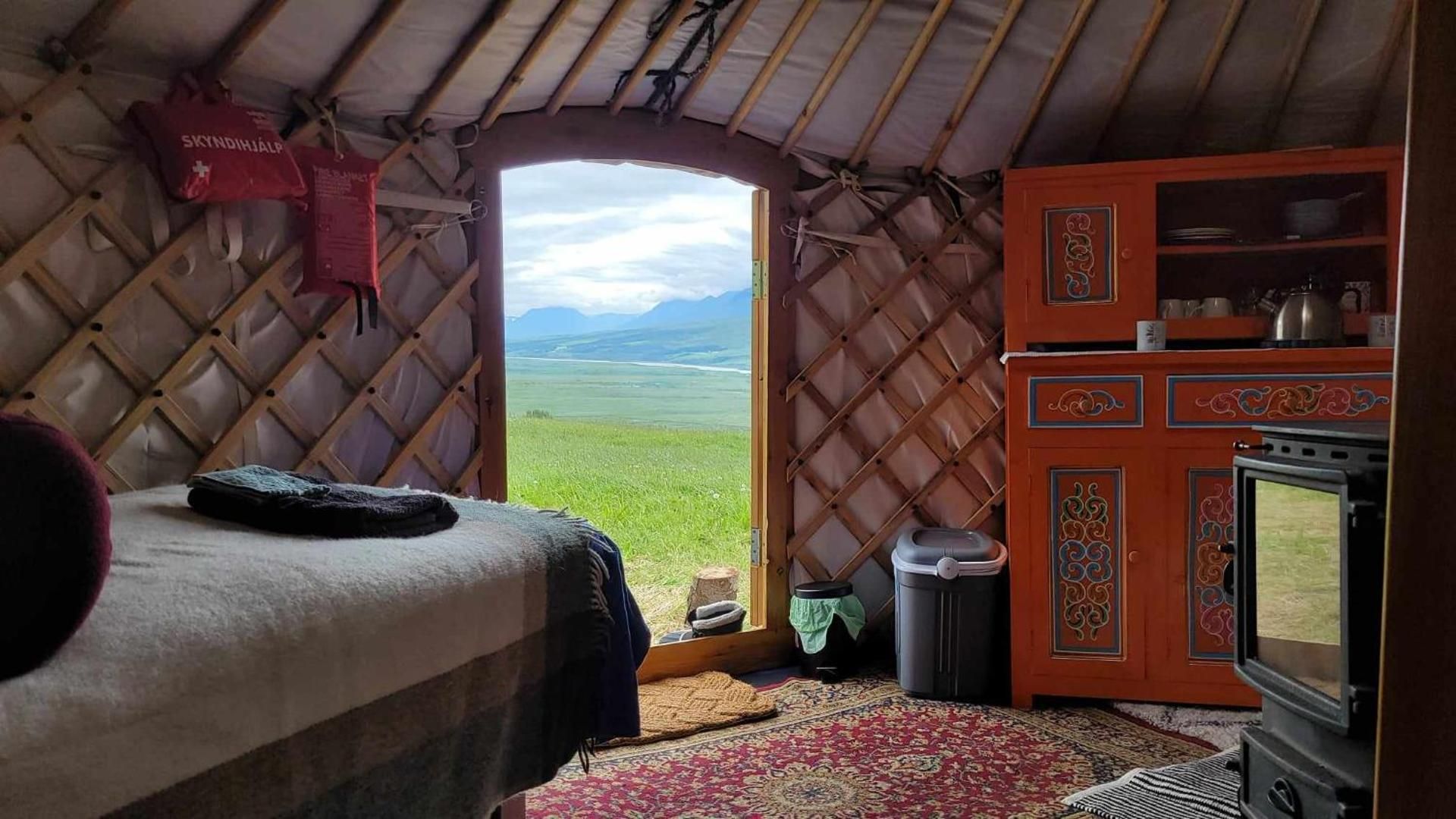 Iceland yurt