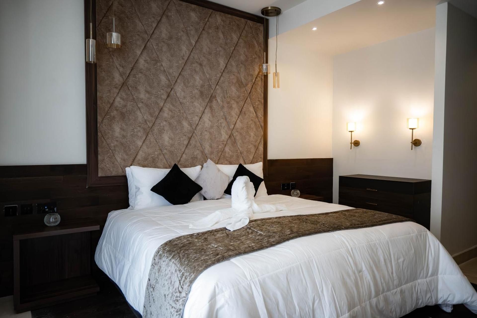 Three-Bedroom Apartment with Harbor View