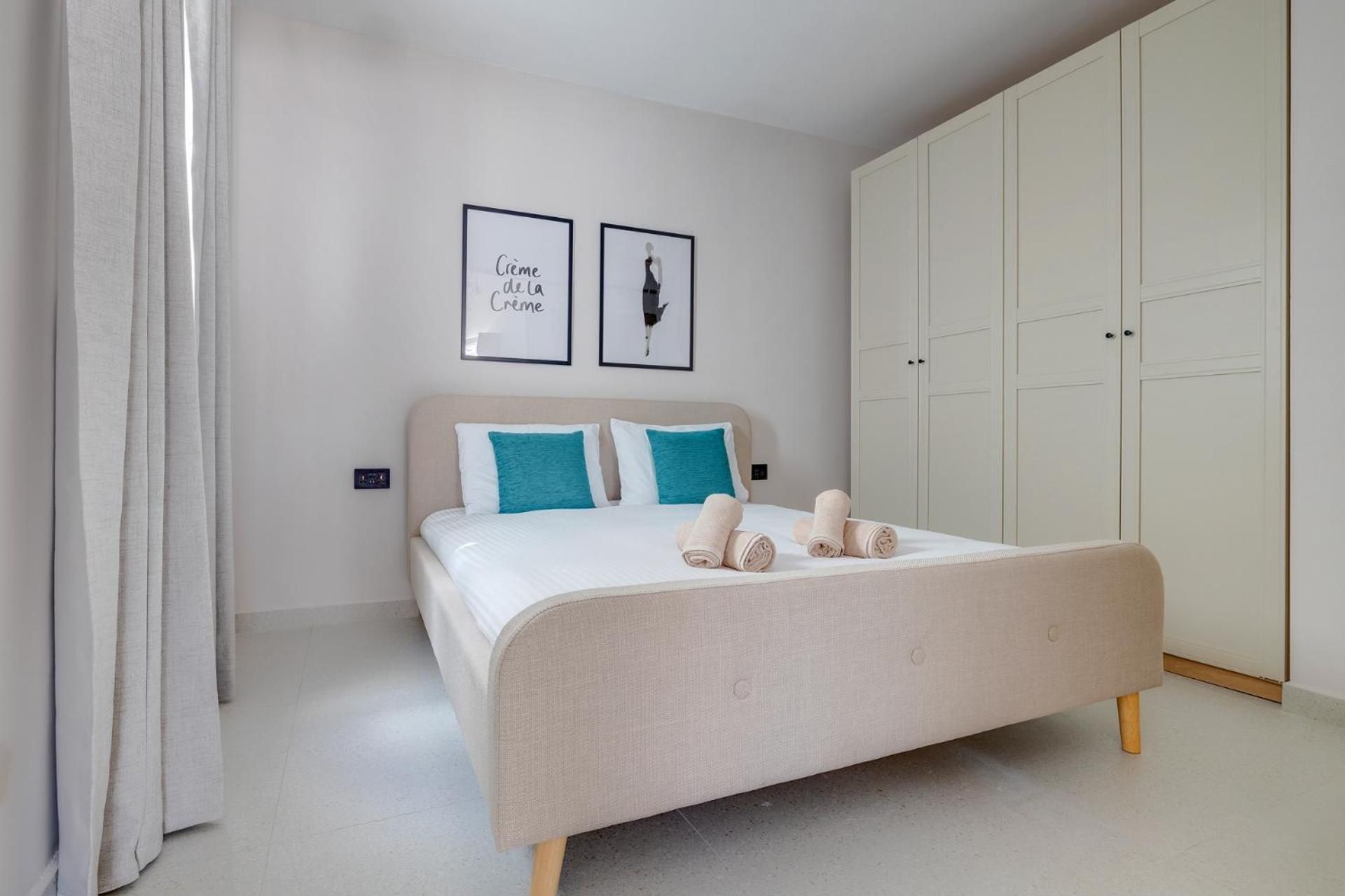 Two-Bedroom Apartment with Balcony