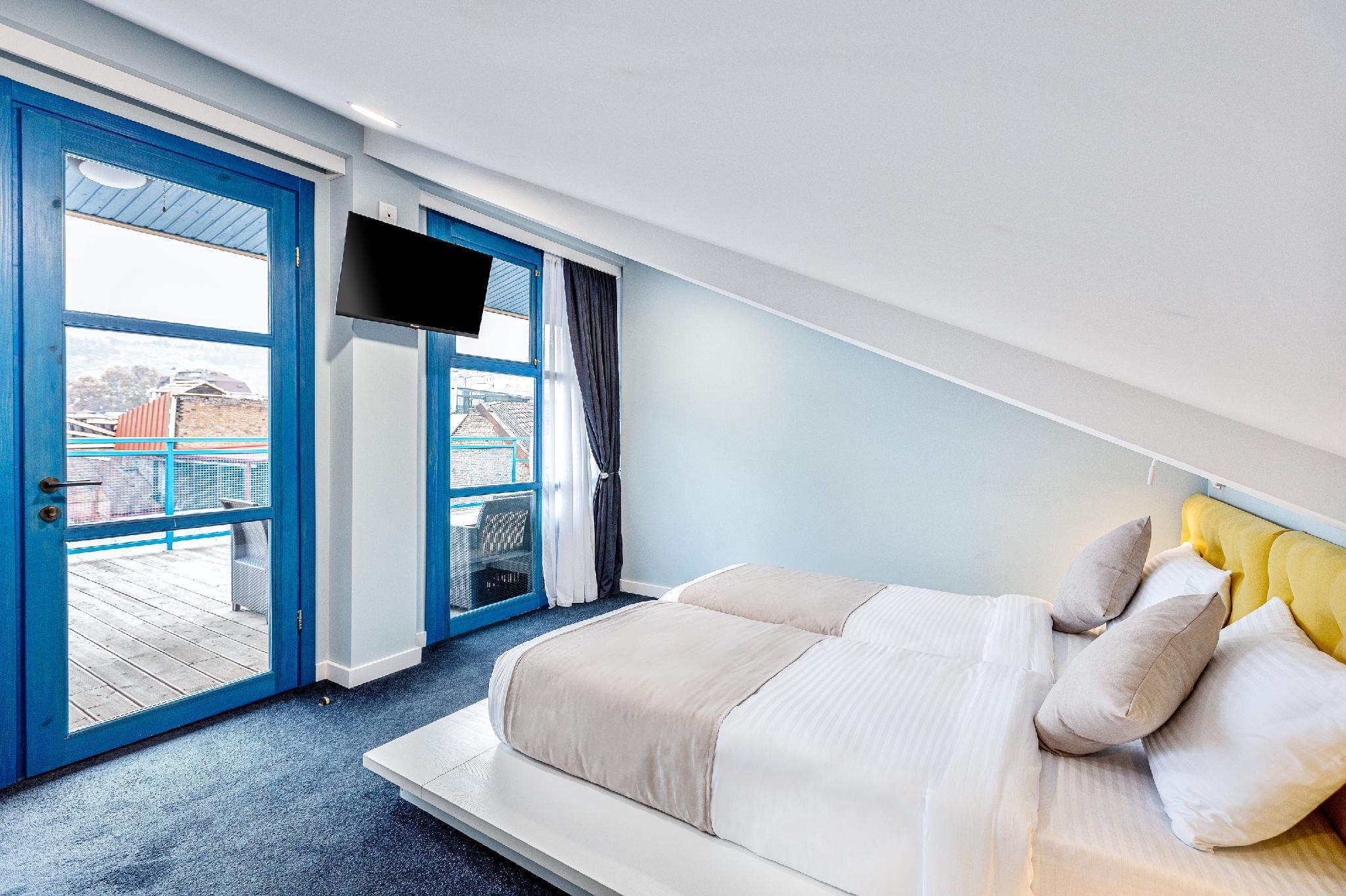 Terrace View Double Room with Queen Bed