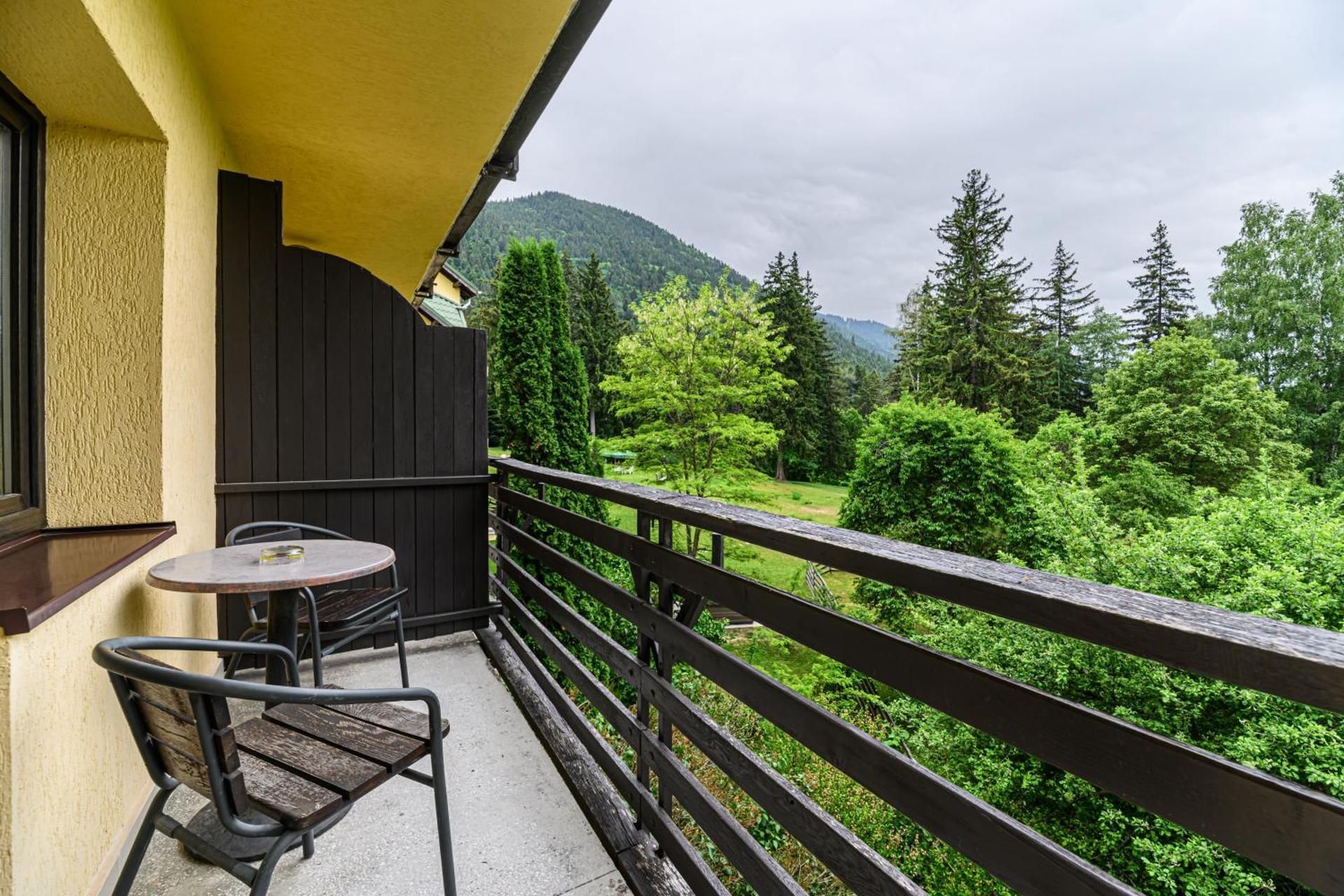 Family Room with Mountain View
