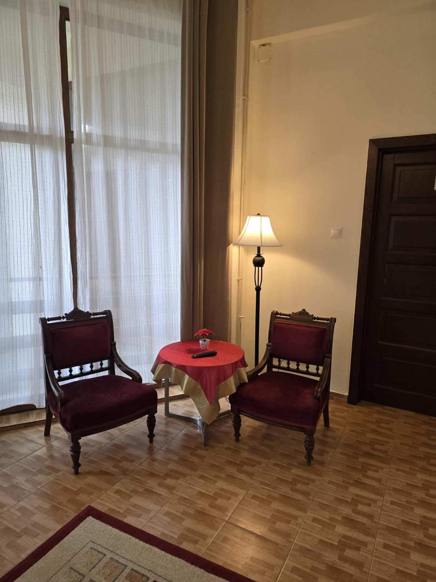 Deluxe One-Bedroom Apartment with Garden View
