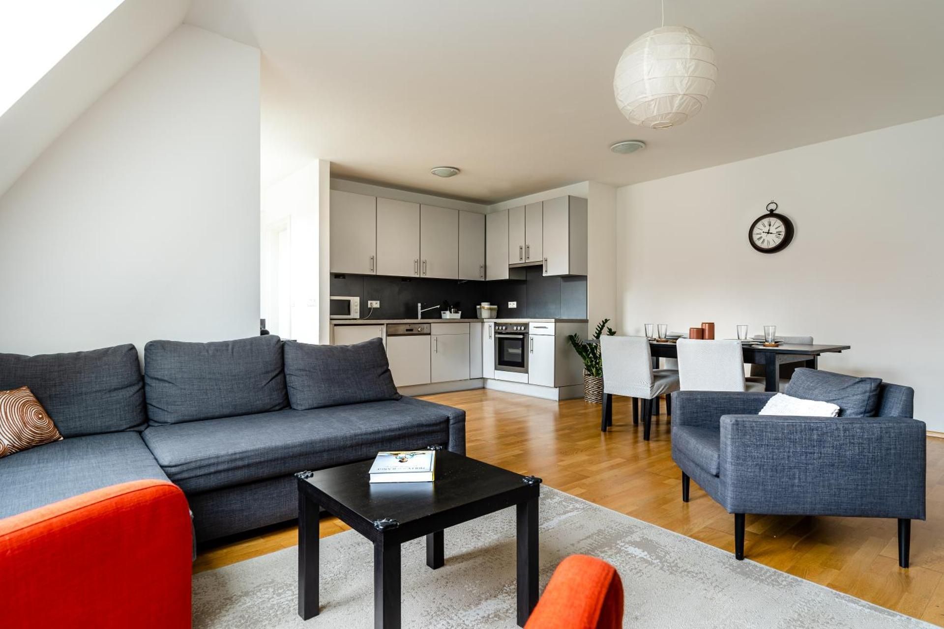 Deluxe Two-Bedroom Apartment with Balcony