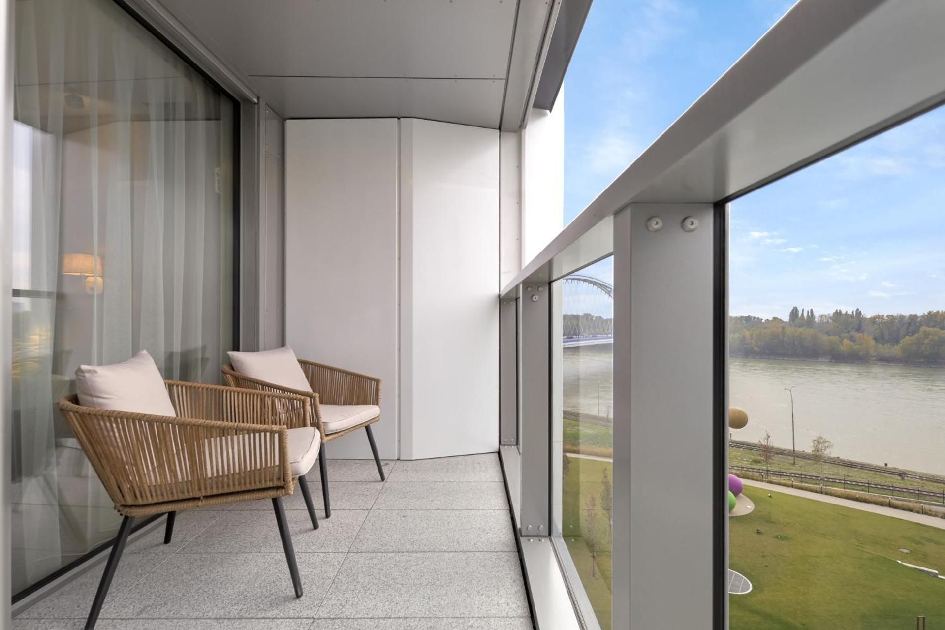 One-Bedroom Apartment with River View