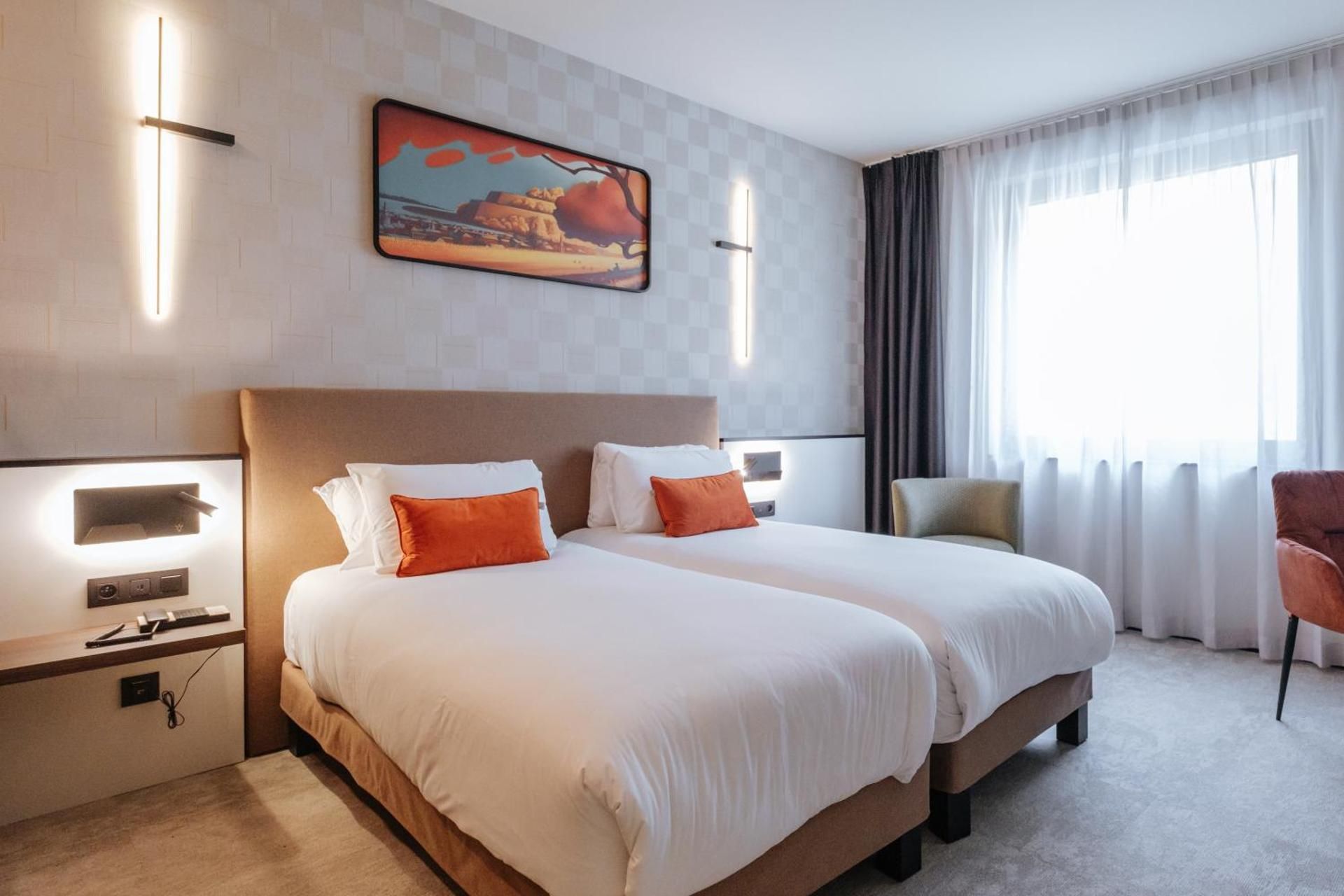 Classic Room, citadel view - 2 single beds