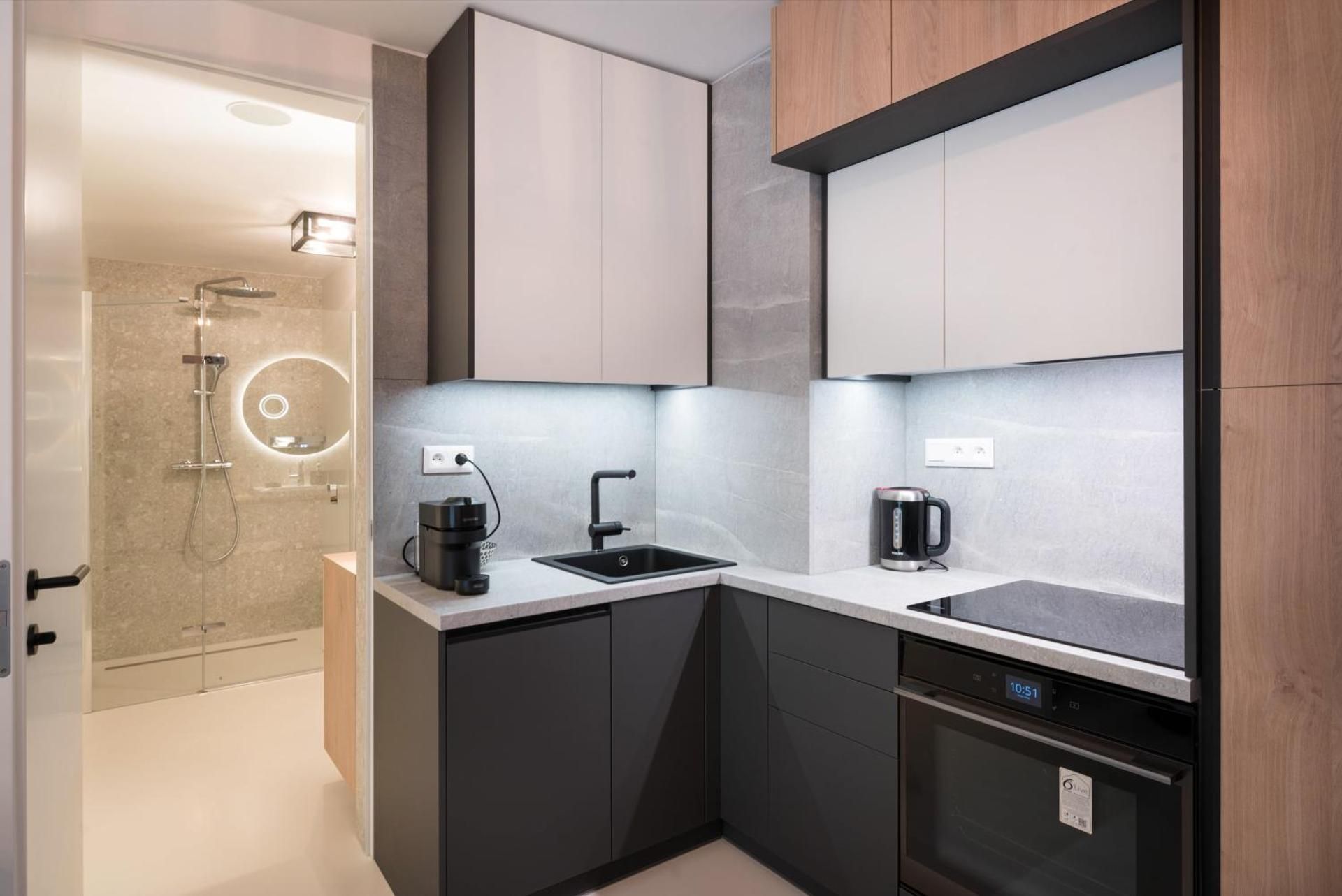 One-Bedroom Apartment with Balcony and Mountain View (A19)