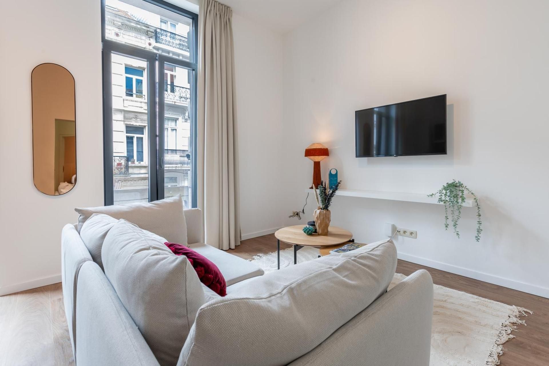 Two-Bedroom Apartment with Balcony