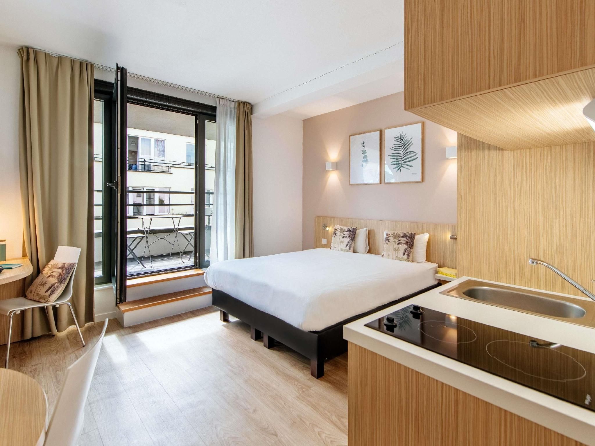 Adagio Access Bruxelles Europe Hotel Small studio for 2 people